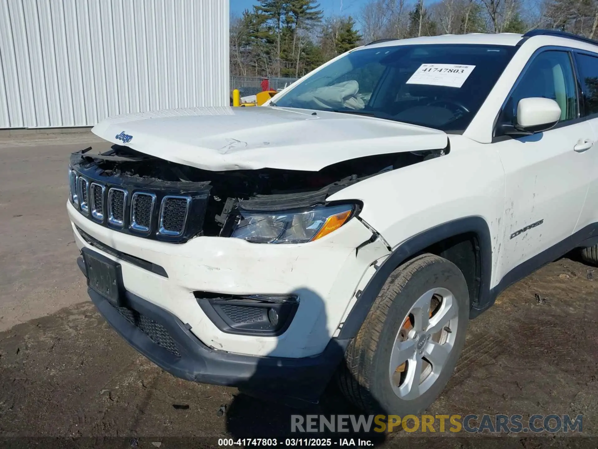 6 fotografías del automóvil dañado 3C4NJDBB0LT145359 JEEP COMPASS 2020