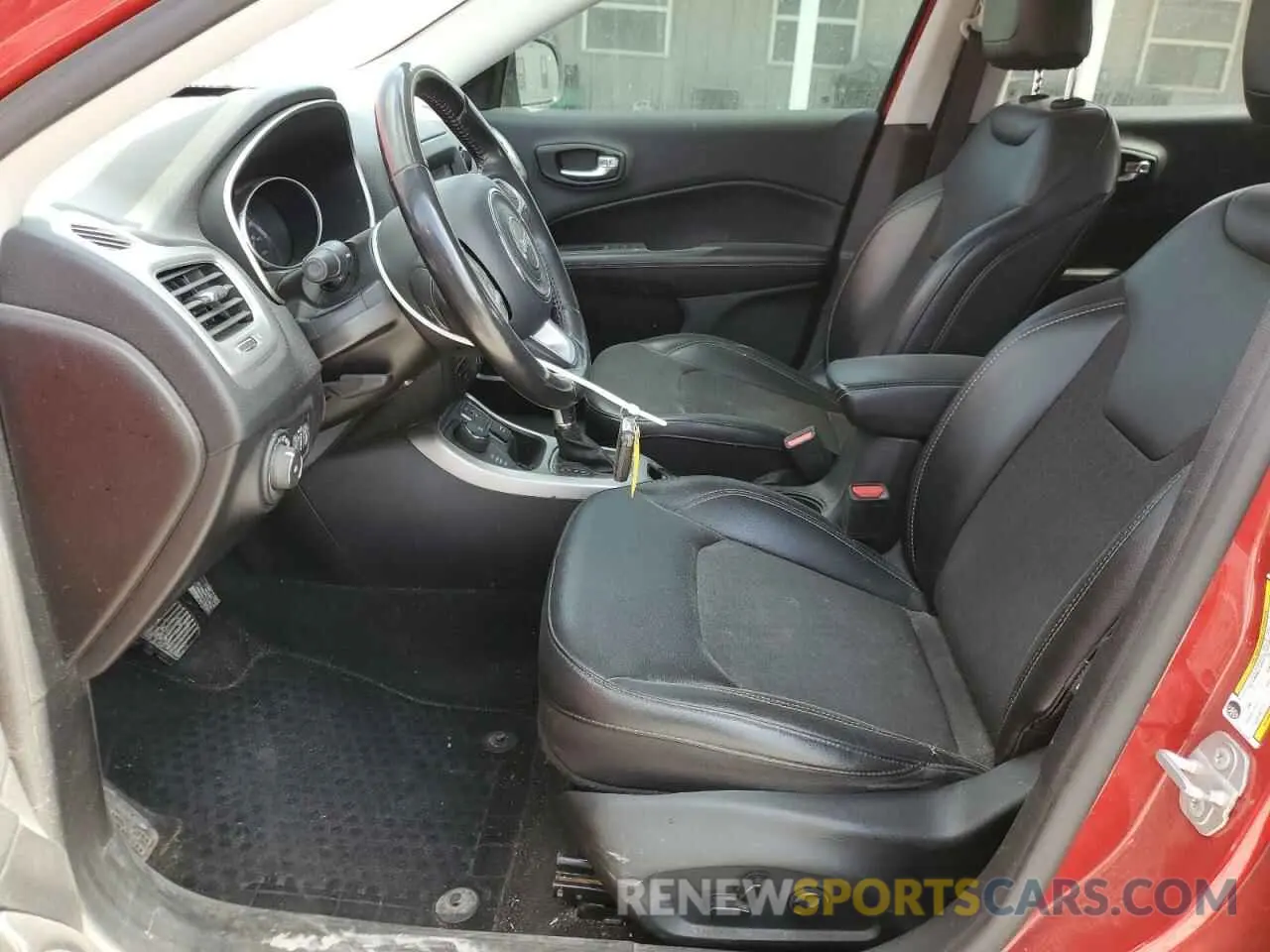 7 fotografías del automóvil dañado 3C4NJDBB1LT100320 JEEP COMPASS 2020