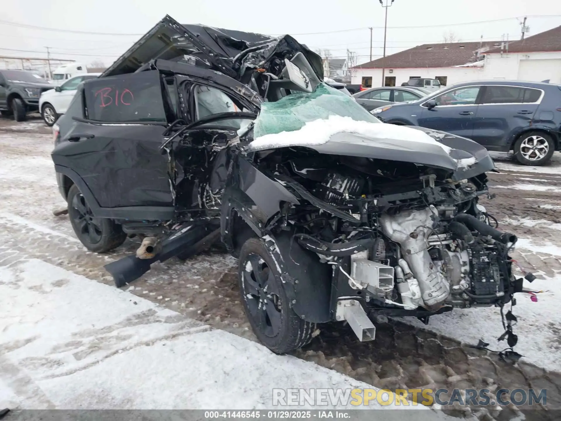1 fotografías del automóvil dañado 3C4NJDBB1LT133401 JEEP COMPASS 2020