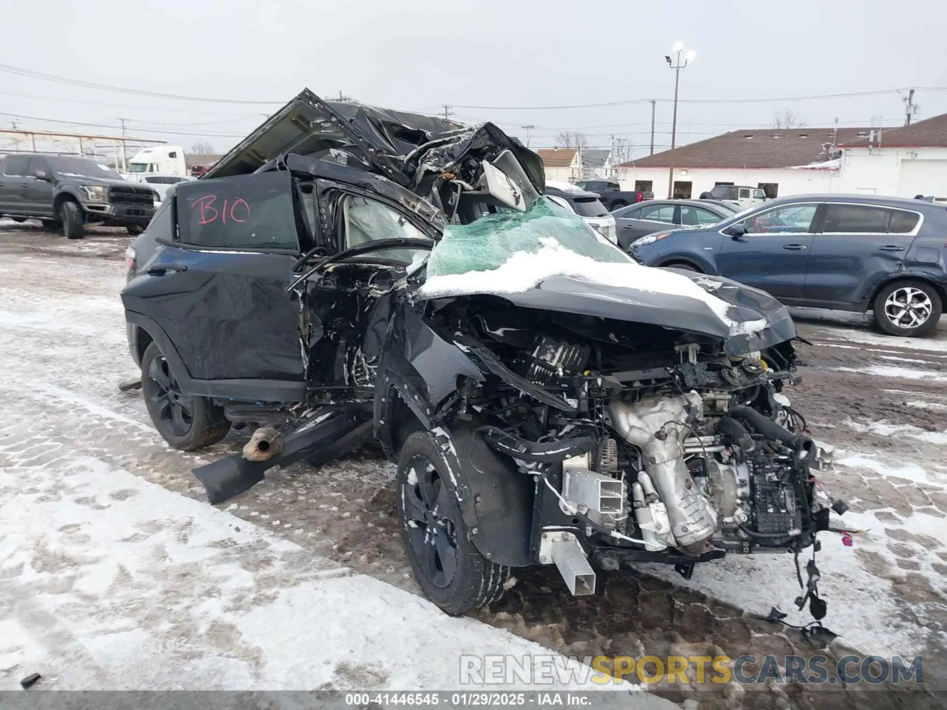6 fotografías del automóvil dañado 3C4NJDBB1LT133401 JEEP COMPASS 2020