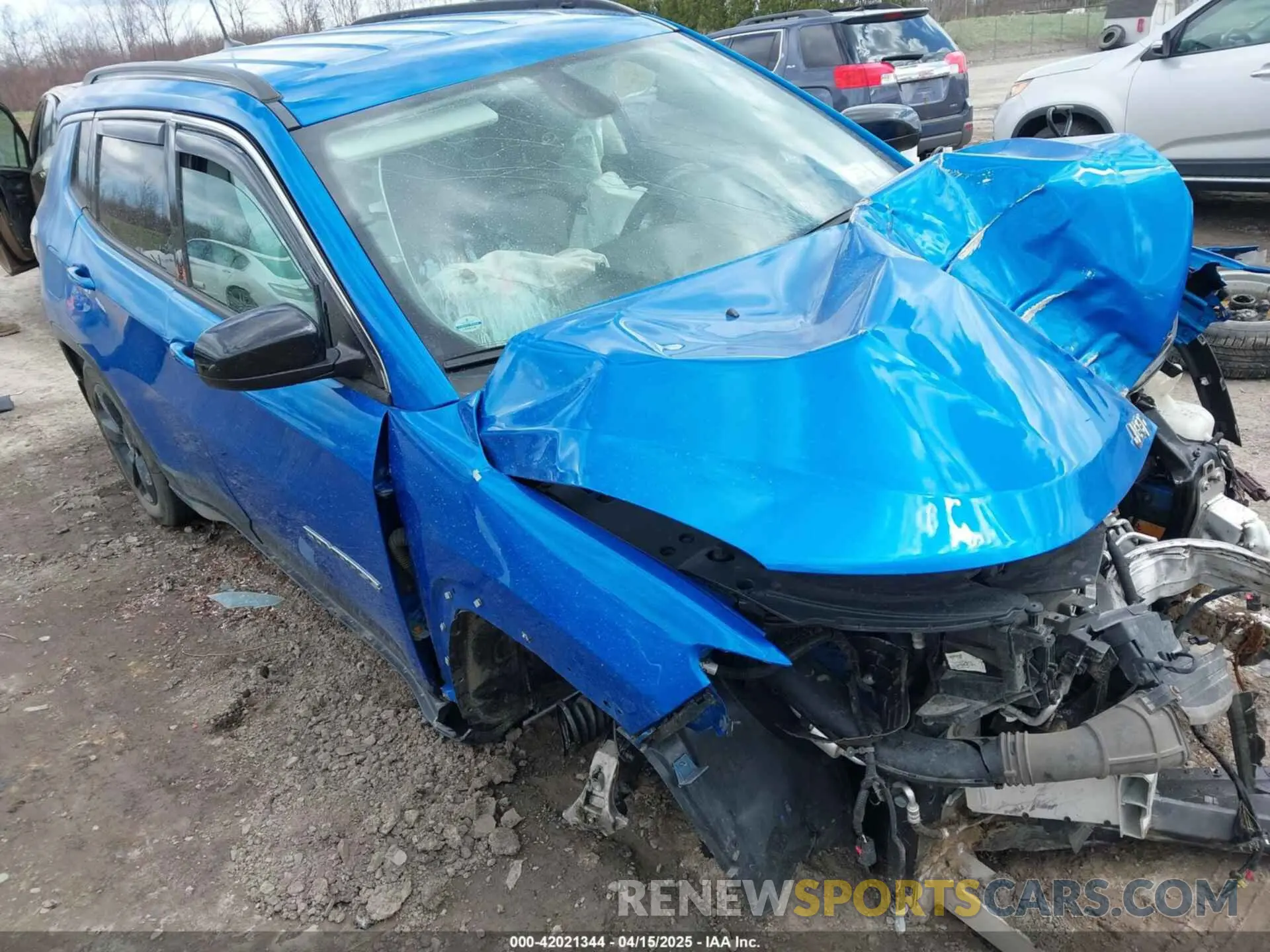 1 fotografías del automóvil dañado 3C4NJDBB1LT160484 JEEP COMPASS 2020