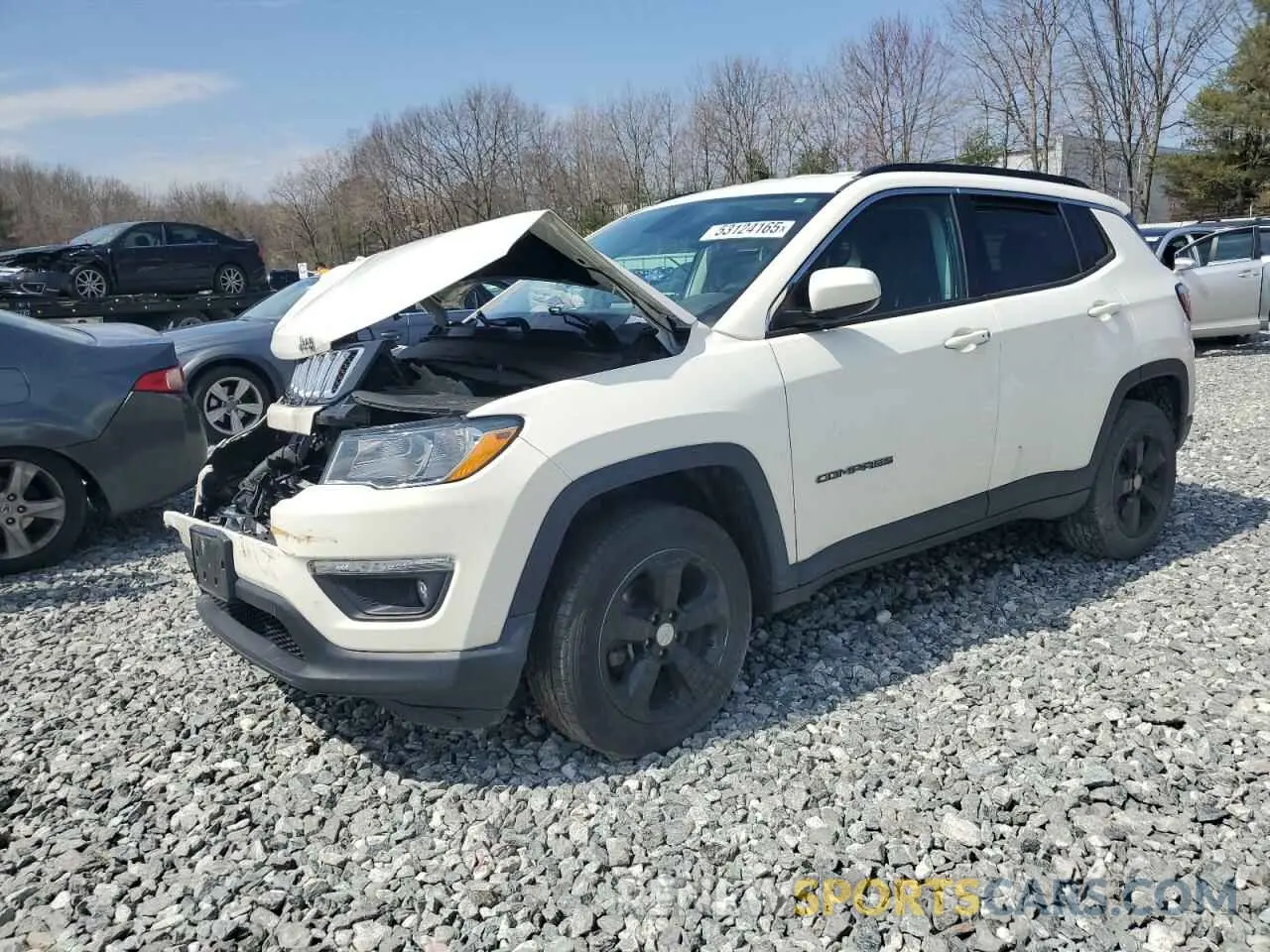 1 fotografías del automóvil dañado 3C4NJDBB2LT104280 JEEP COMPASS 2020