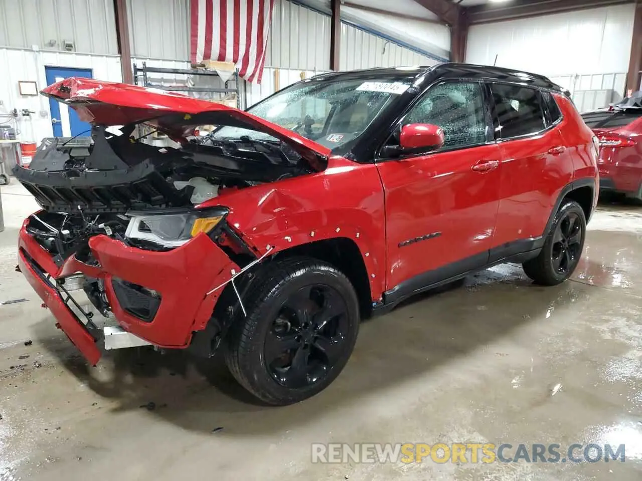 1 fotografías del automóvil dañado 3C4NJDBB2LT116591 JEEP COMPASS 2020
