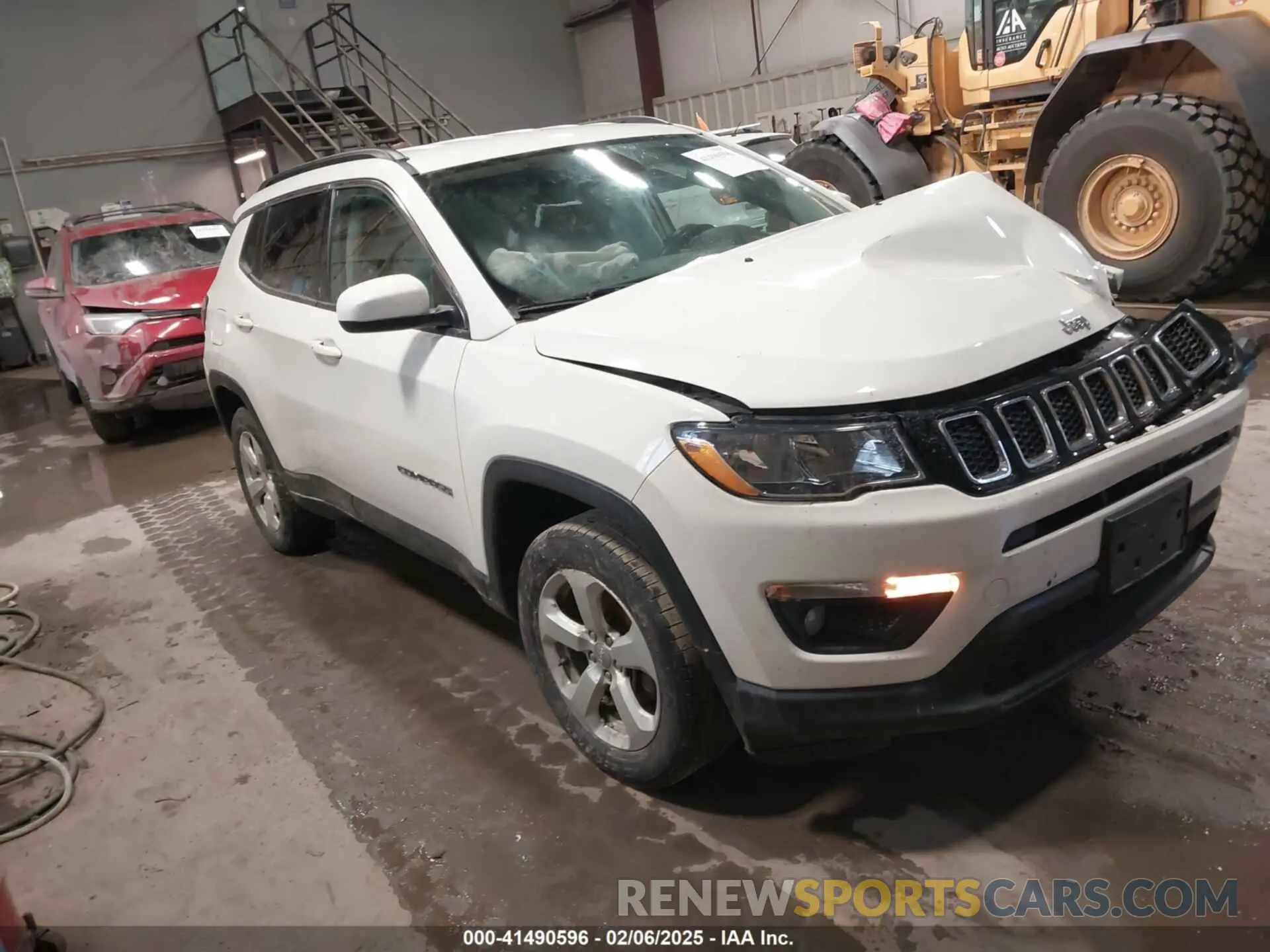 1 fotografías del automóvil dañado 3C4NJDBB2LT146691 JEEP COMPASS 2020