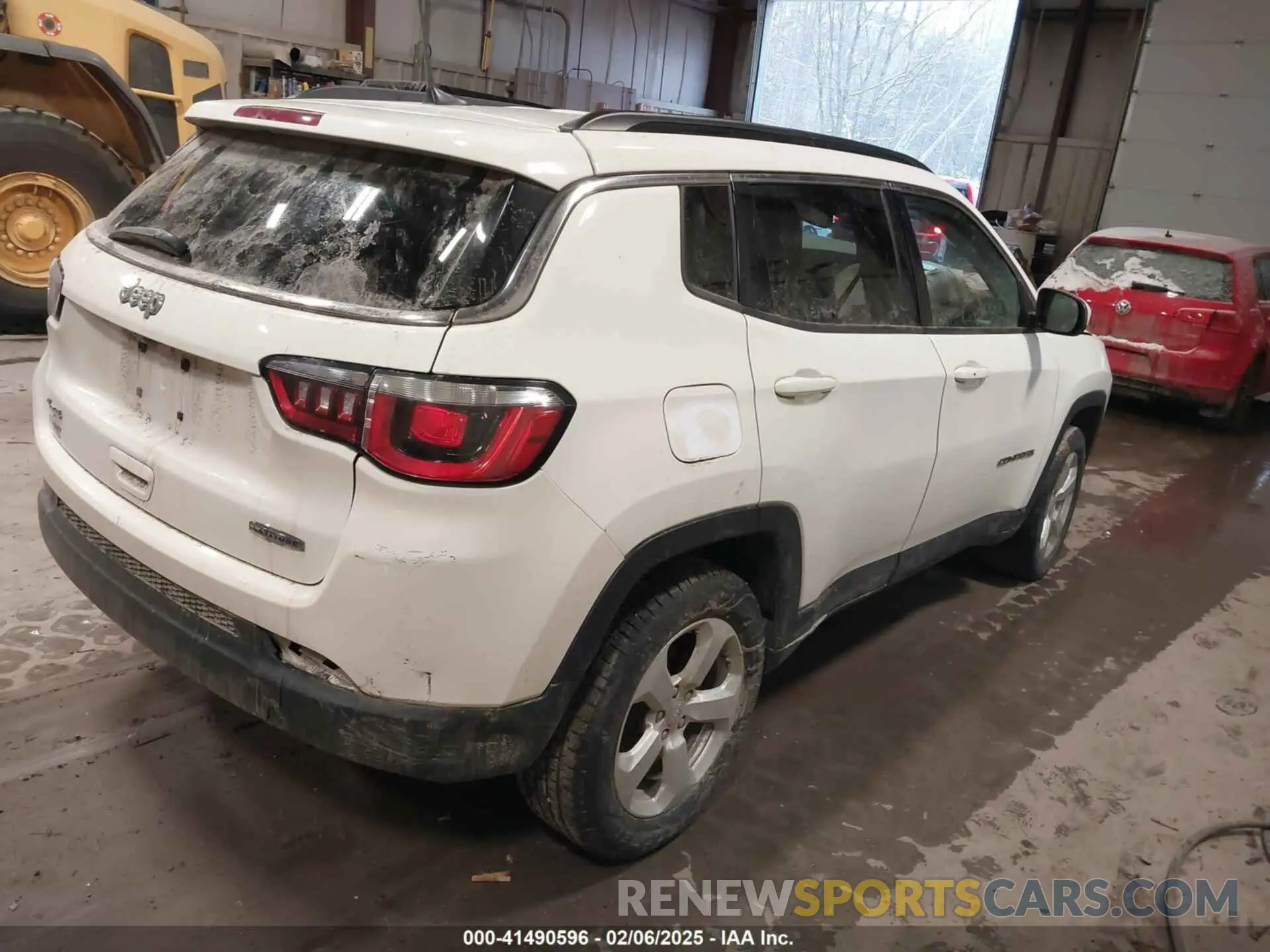 4 fotografías del automóvil dañado 3C4NJDBB2LT146691 JEEP COMPASS 2020