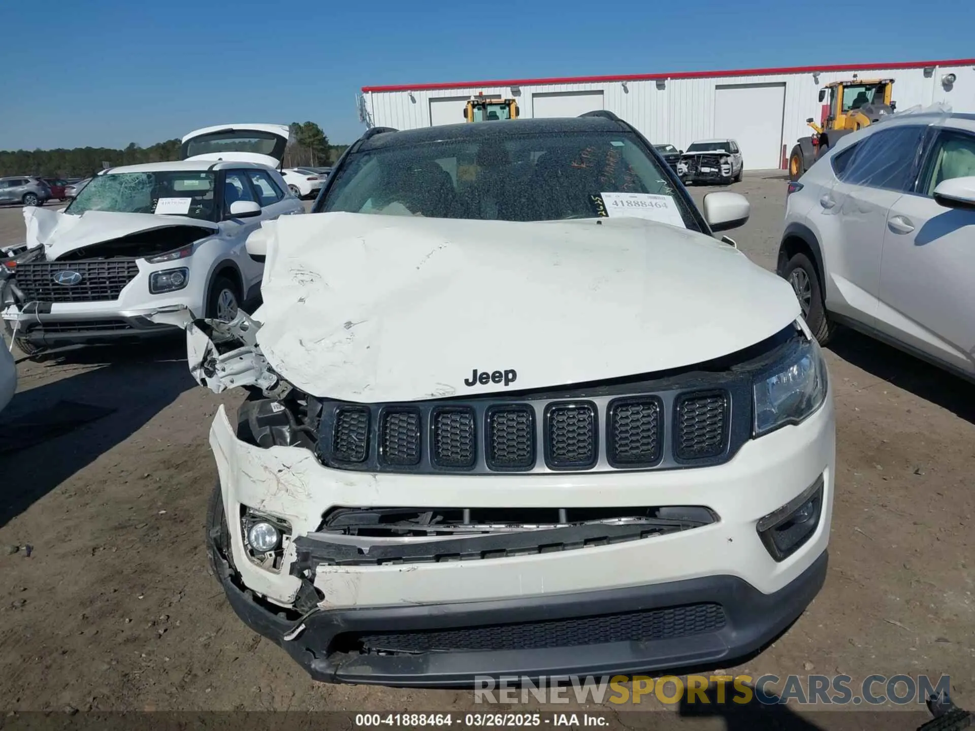 12 fotografías del automóvil dañado 3C4NJDBB2LT223947 JEEP COMPASS 2020