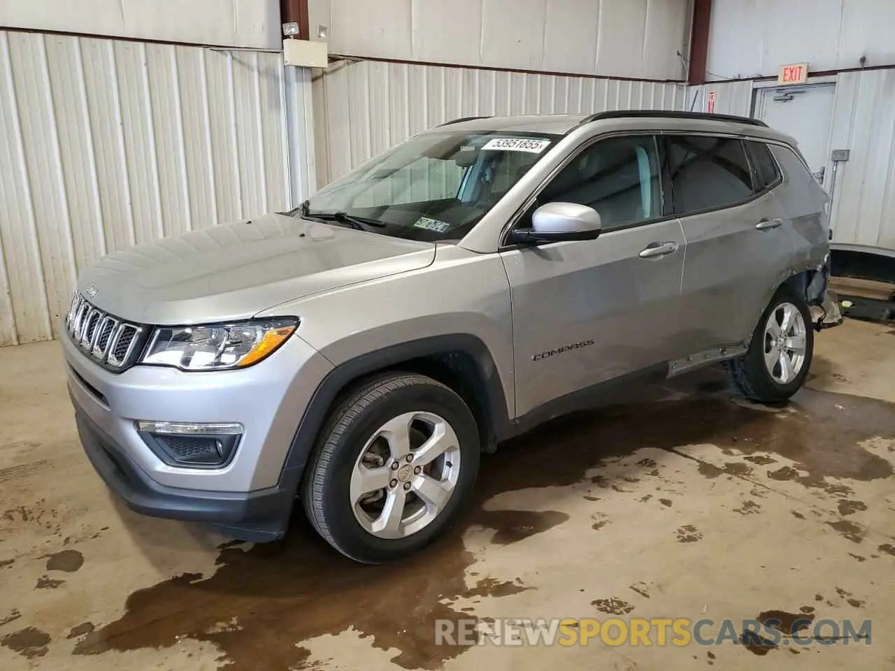 1 fotografías del automóvil dañado 3C4NJDBB5LT112258 JEEP COMPASS 2020
