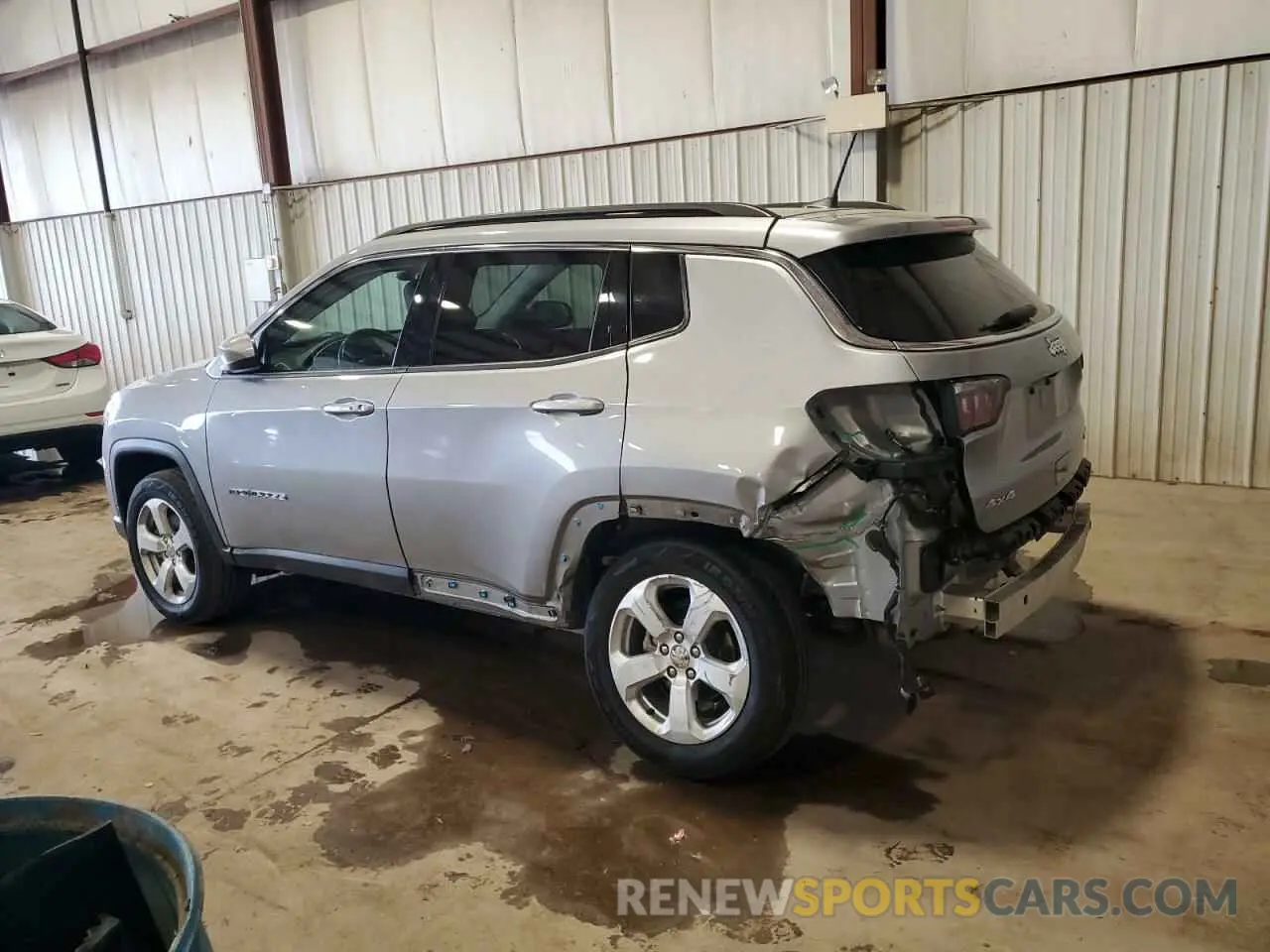 2 fotografías del automóvil dañado 3C4NJDBB5LT112258 JEEP COMPASS 2020