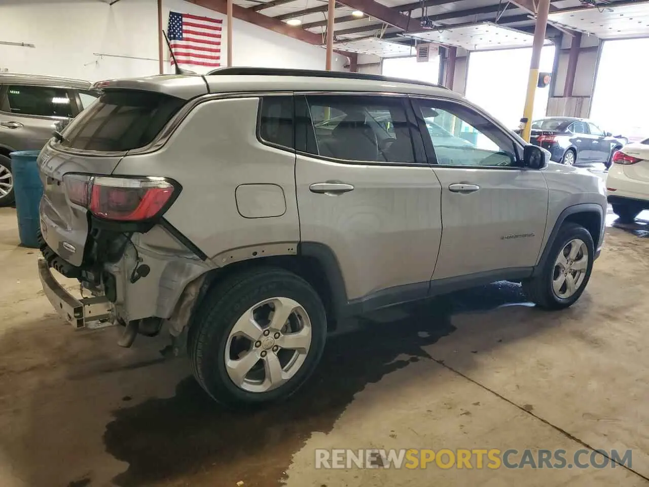 3 fotografías del automóvil dañado 3C4NJDBB5LT112258 JEEP COMPASS 2020