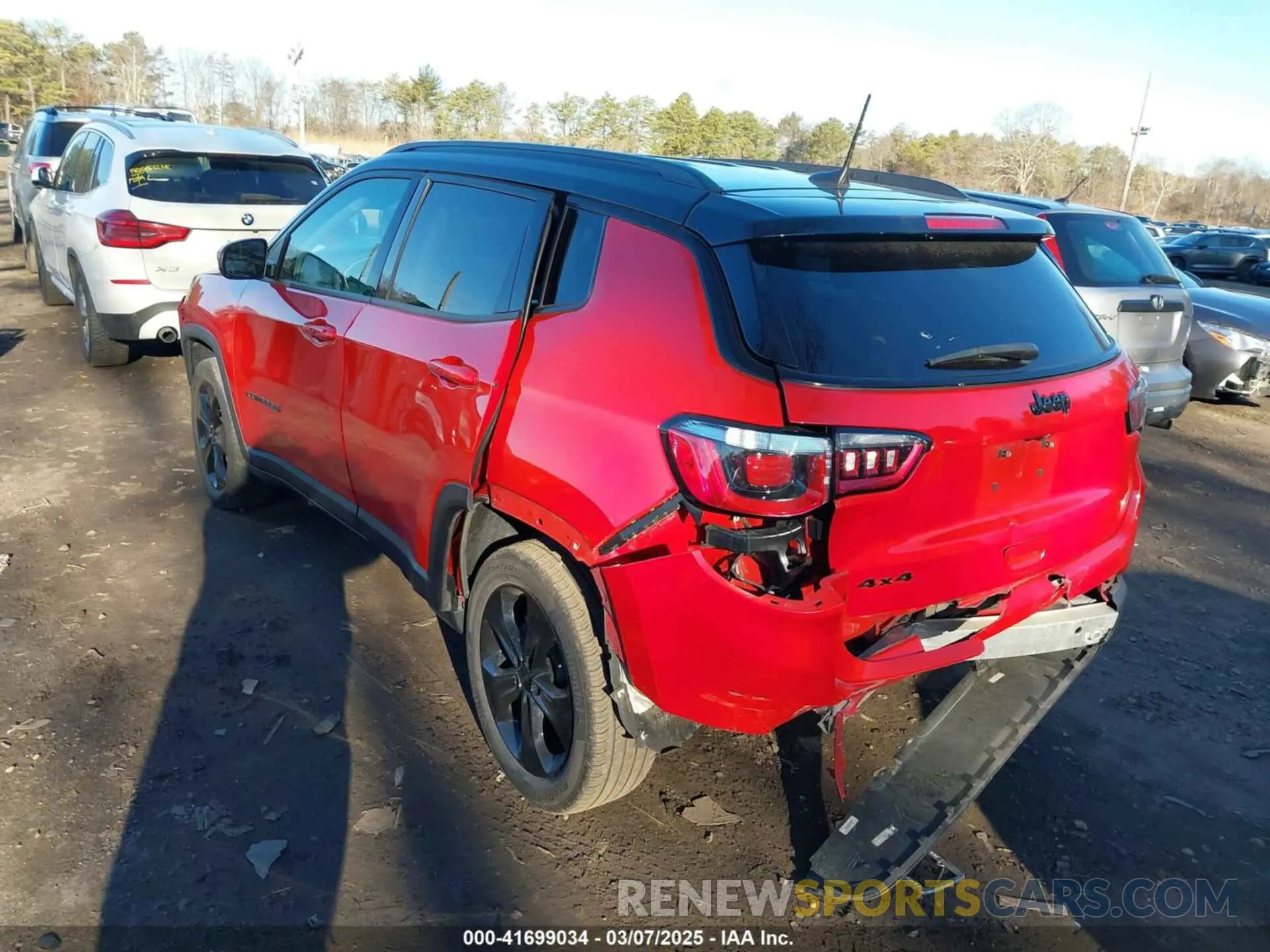 6 fotografías del automóvil dañado 3C4NJDBB5LT149875 JEEP COMPASS 2020