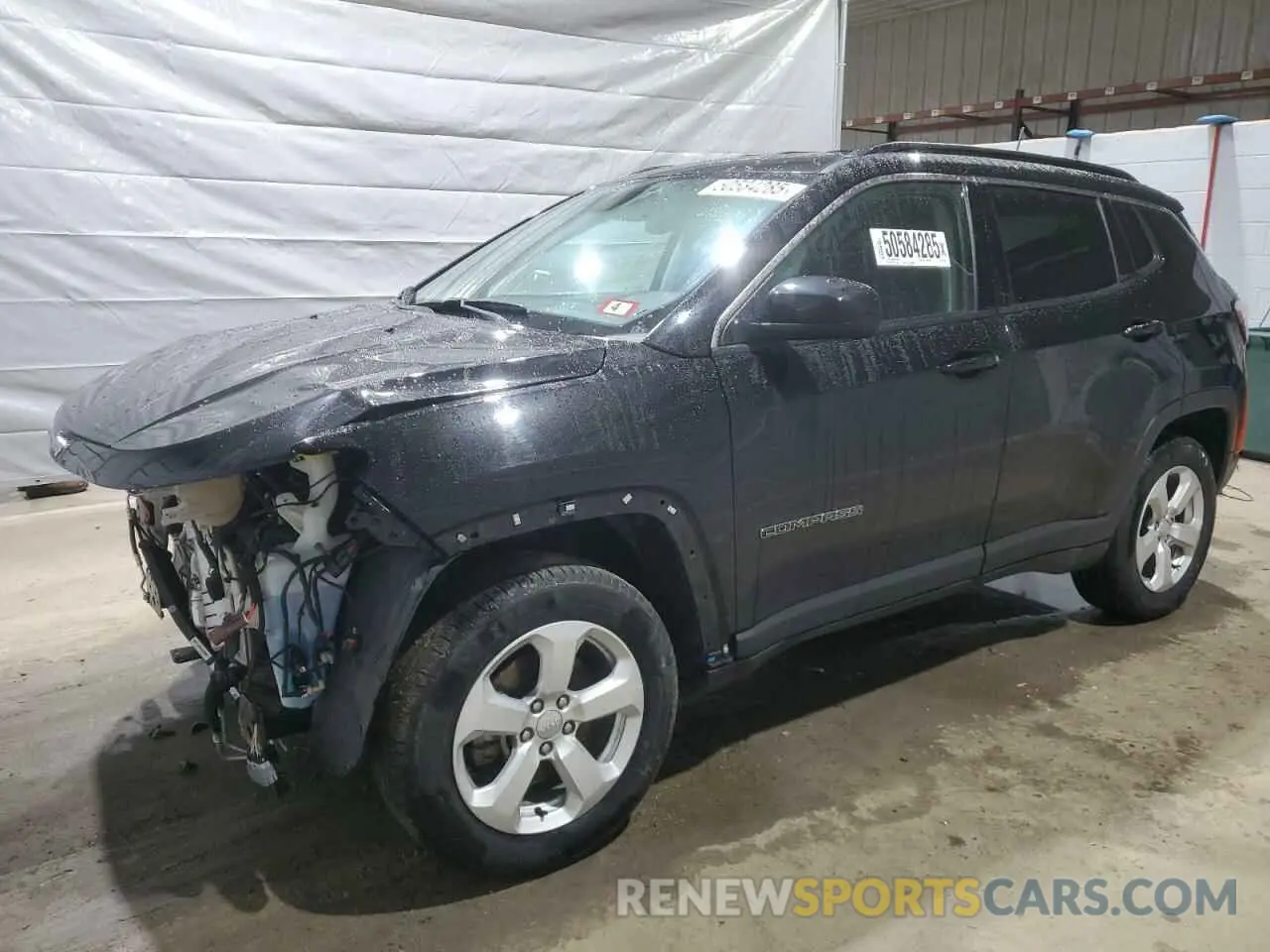 1 fotografías del automóvil dañado 3C4NJDBB6LT116884 JEEP COMPASS 2020