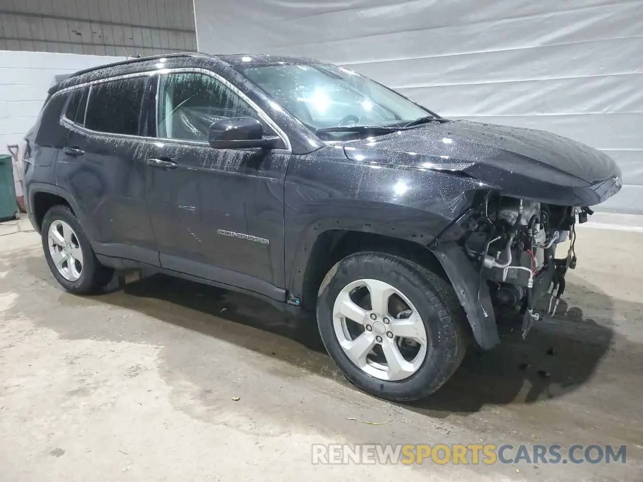 4 fotografías del automóvil dañado 3C4NJDBB6LT116884 JEEP COMPASS 2020