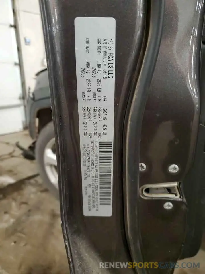 13 fotografías del automóvil dañado 3C4NJDBB6LT137671 JEEP COMPASS 2020