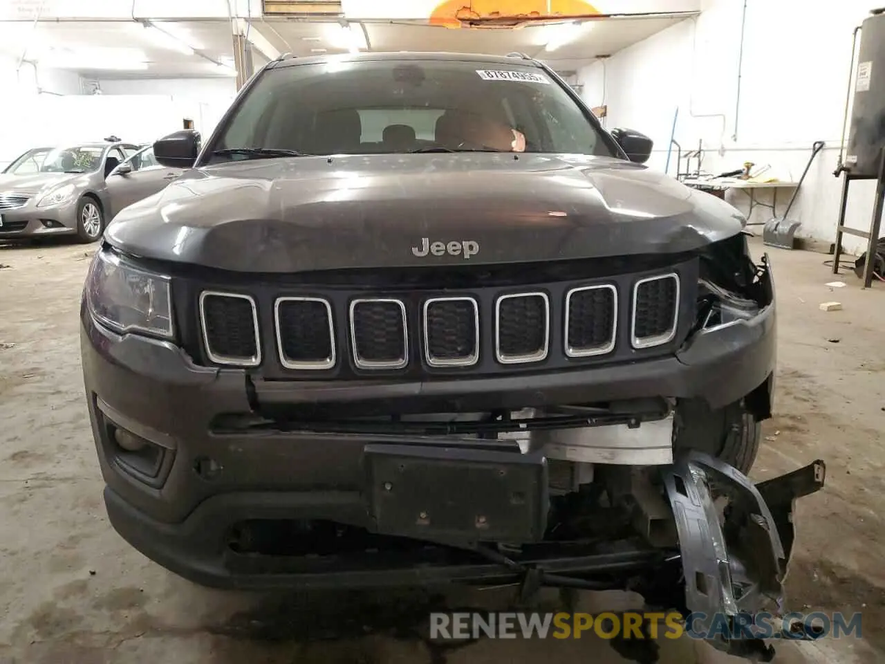 5 fotografías del automóvil dañado 3C4NJDBB6LT137671 JEEP COMPASS 2020