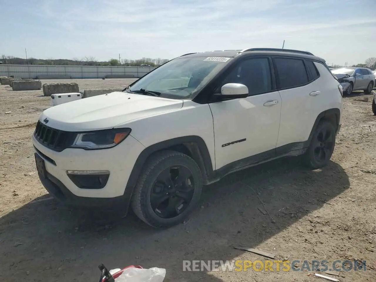 1 fotografías del automóvil dañado 3C4NJDBB6LT157600 JEEP COMPASS 2020