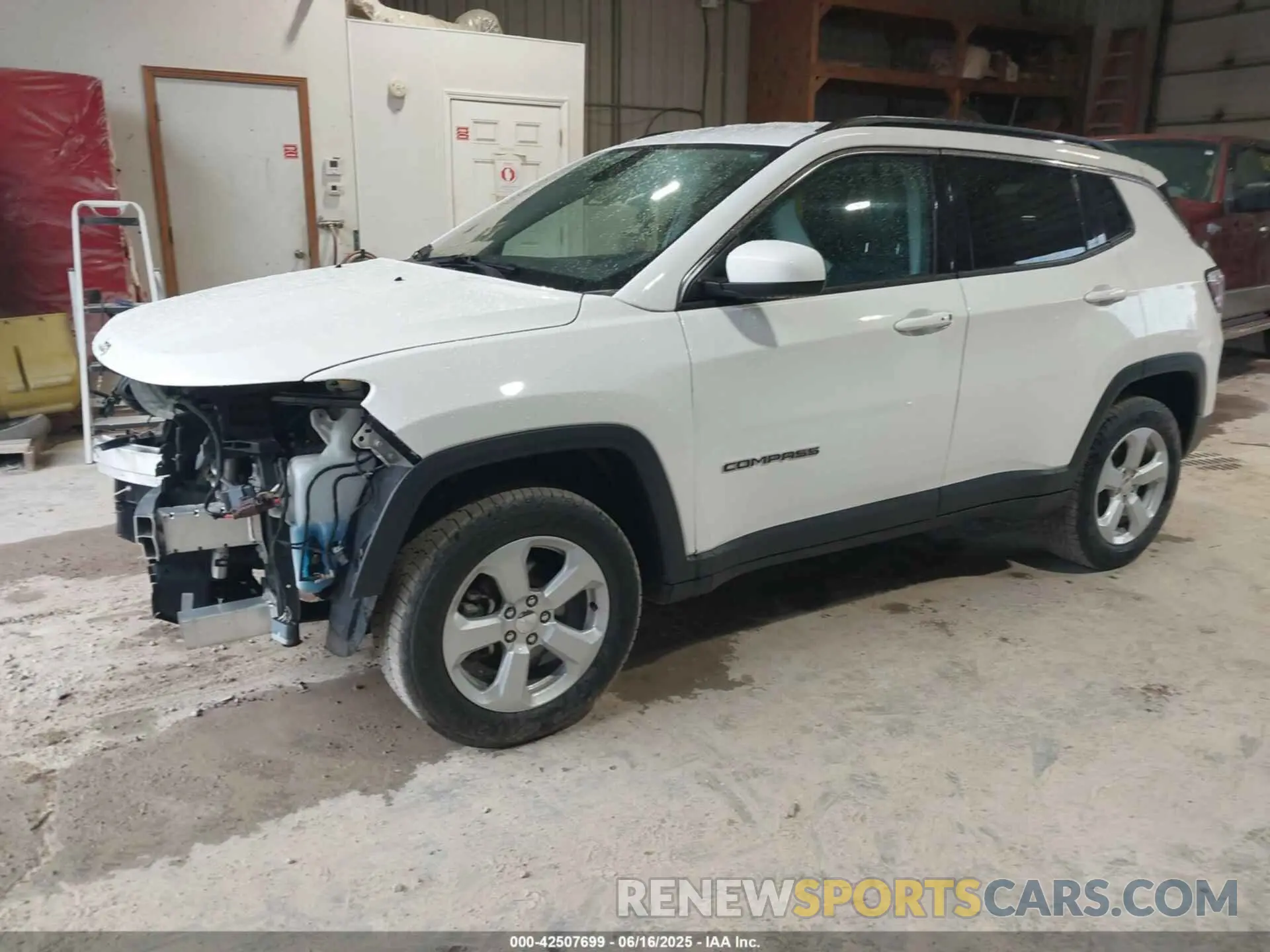 4 fotografías del automóvil dañado 3C4NJDBB6LT252156 JEEP COMPASS 2020