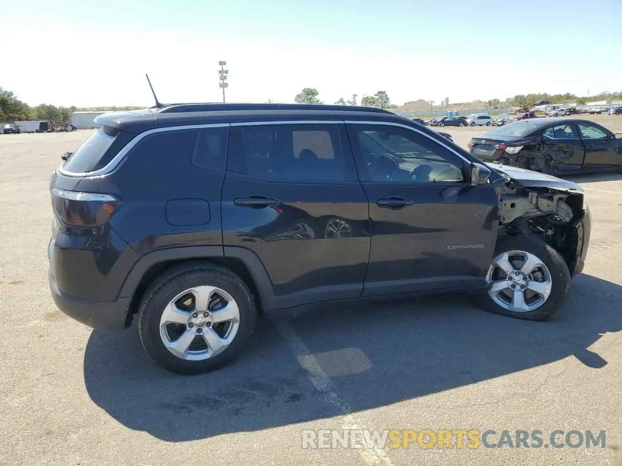 3 fotografías del automóvil dañado 3C4NJDBB8LT100590 JEEP COMPASS 2020