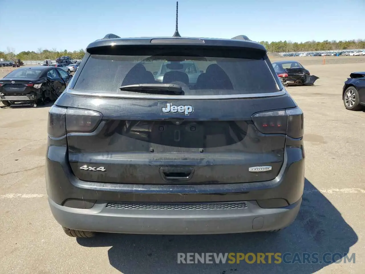 6 fotografías del automóvil dañado 3C4NJDBB8LT100590 JEEP COMPASS 2020