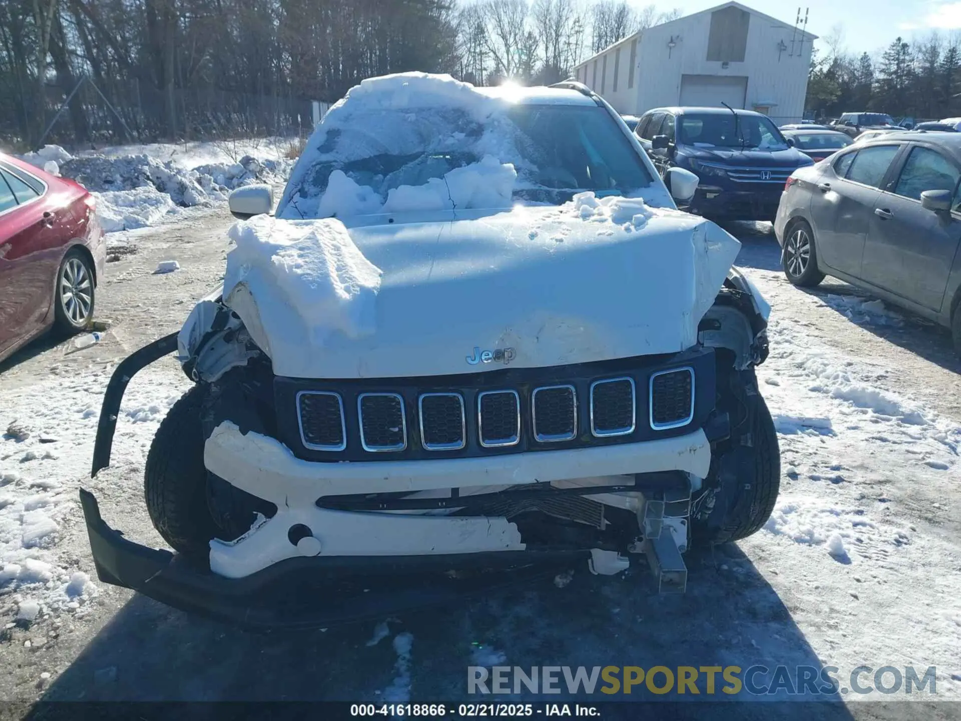 11 fotografías del automóvil dañado 3C4NJDBB9LT112280 JEEP COMPASS 2020
