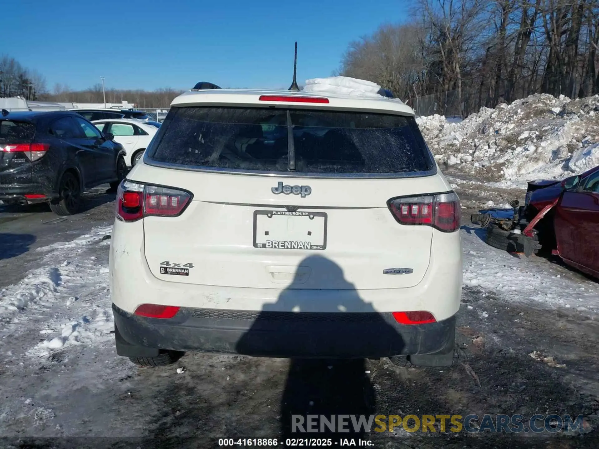 15 fotografías del automóvil dañado 3C4NJDBB9LT112280 JEEP COMPASS 2020