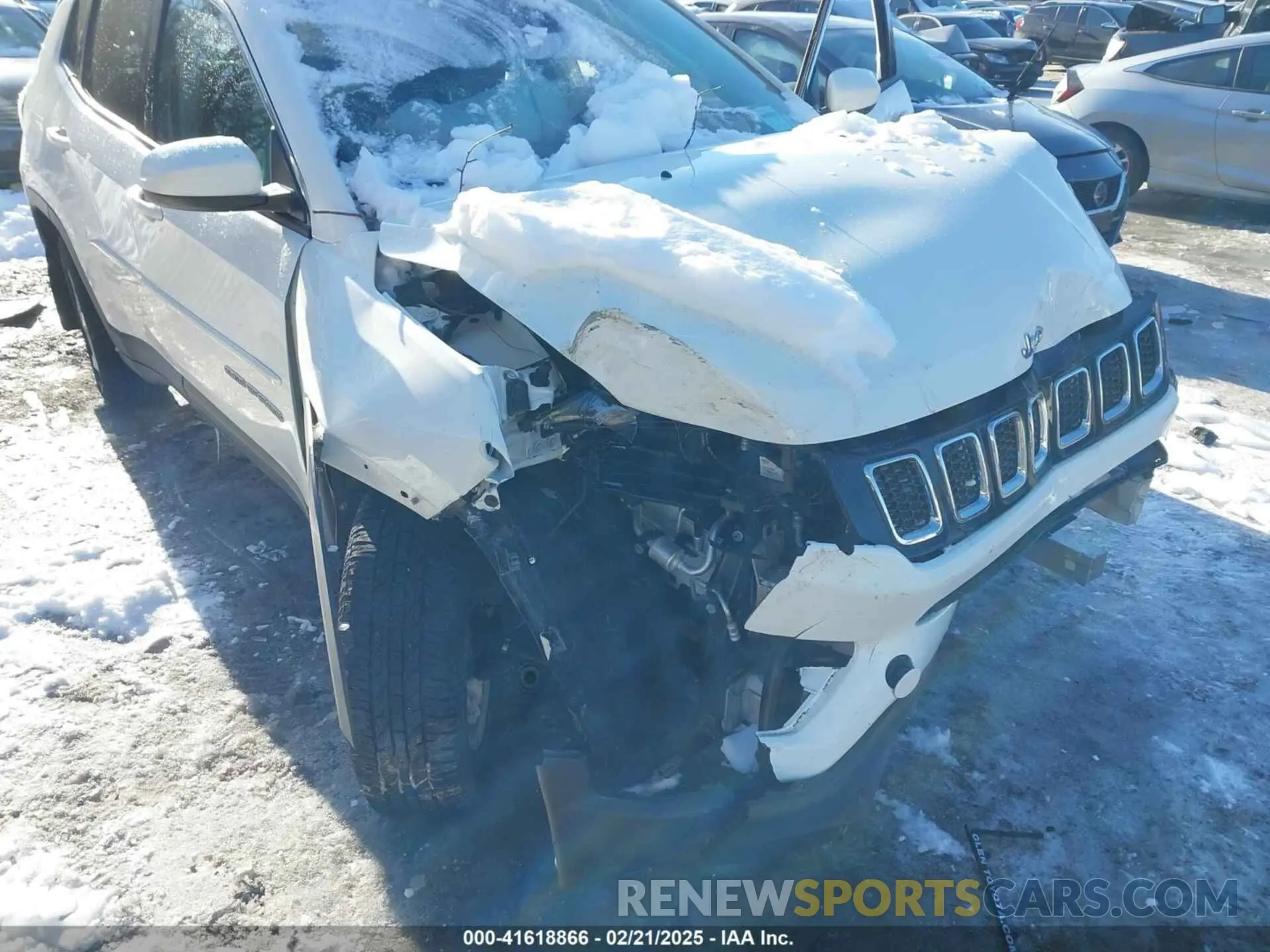 6 fotografías del automóvil dañado 3C4NJDBB9LT112280 JEEP COMPASS 2020