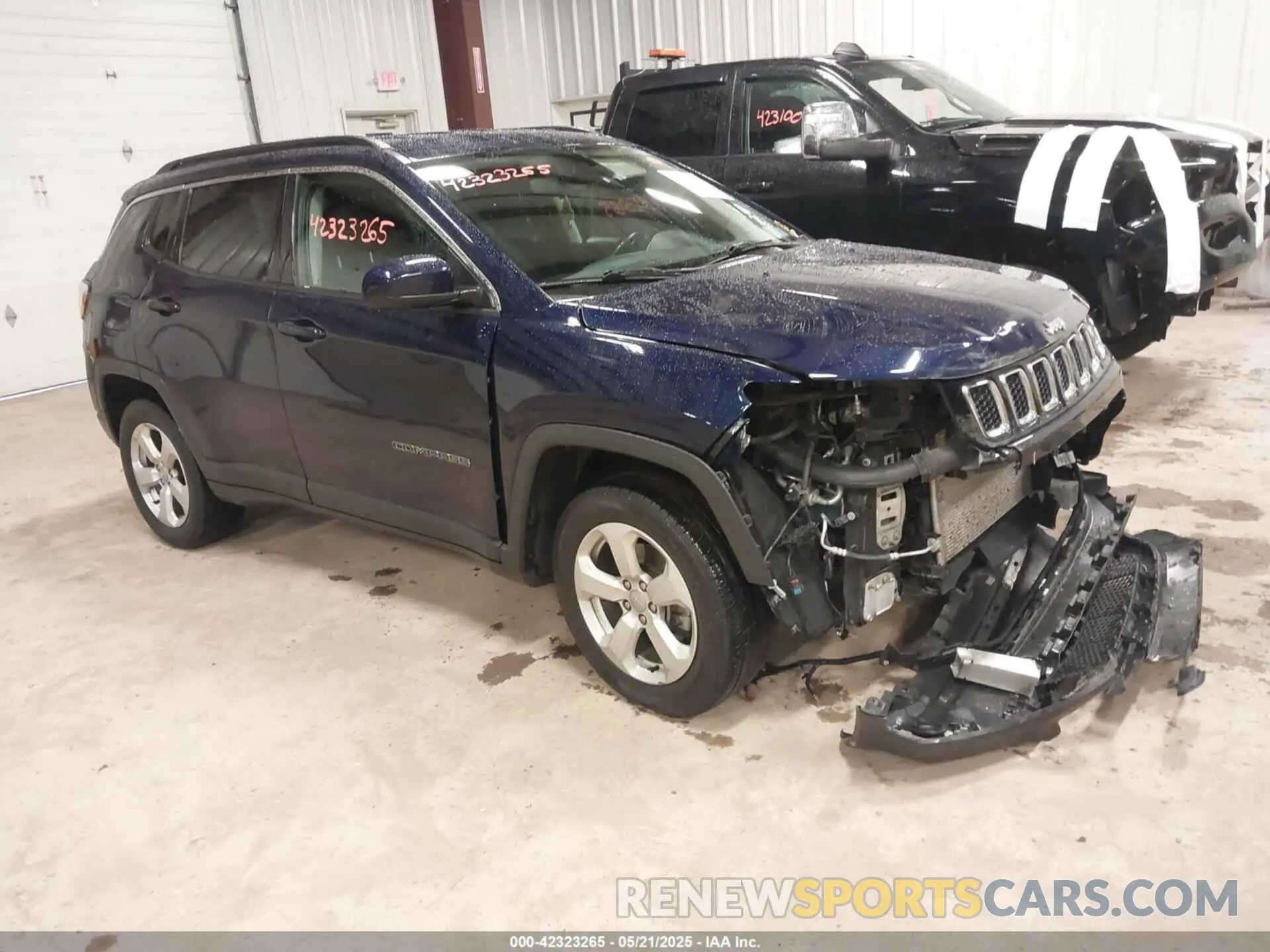 1 fotografías del automóvil dañado 3C4NJDBB9LT124543 JEEP COMPASS 2020