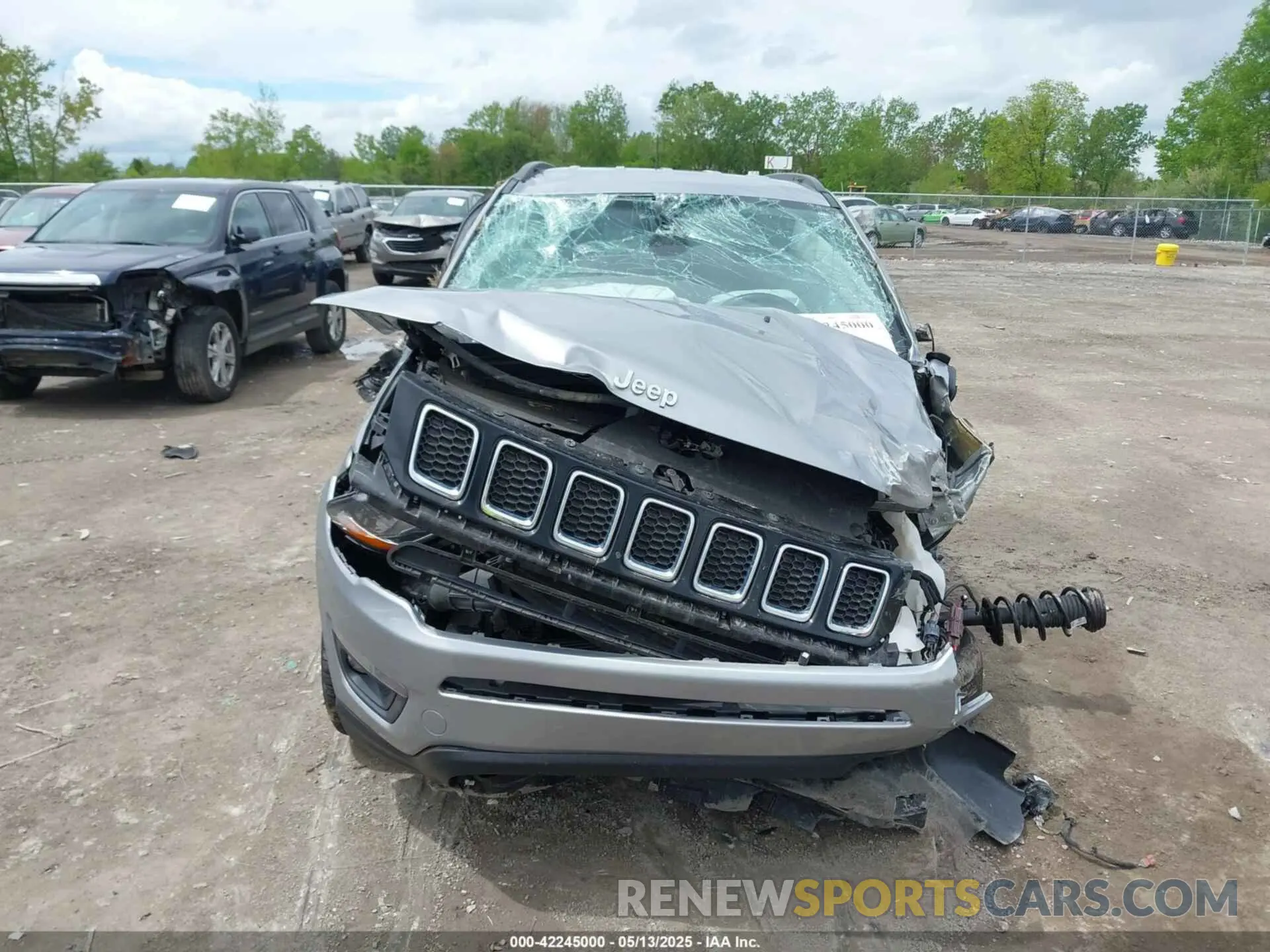 12 fotografías del automóvil dañado 3C4NJDBB9LT252474 JEEP COMPASS 2020