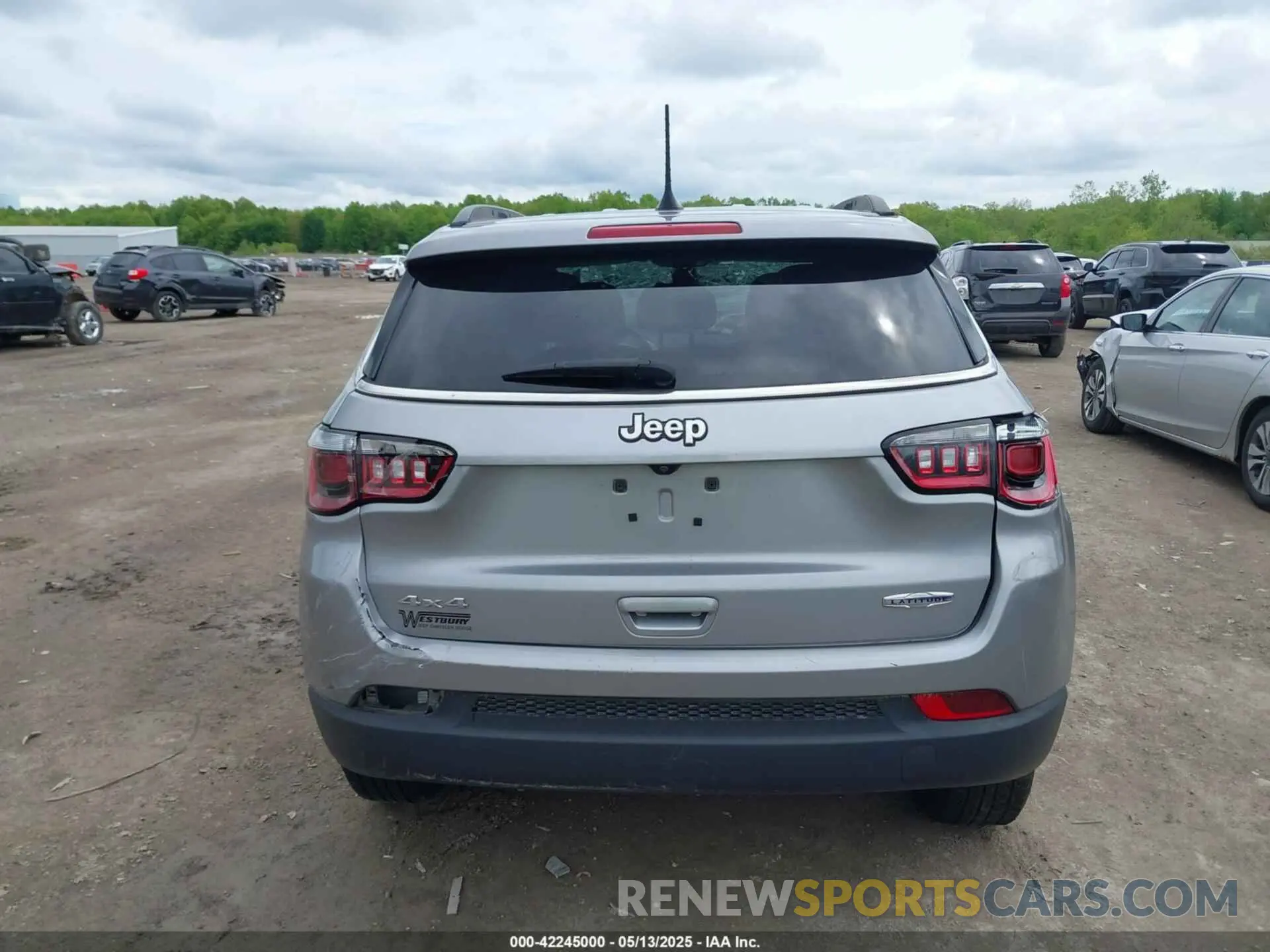 16 fotografías del automóvil dañado 3C4NJDBB9LT252474 JEEP COMPASS 2020