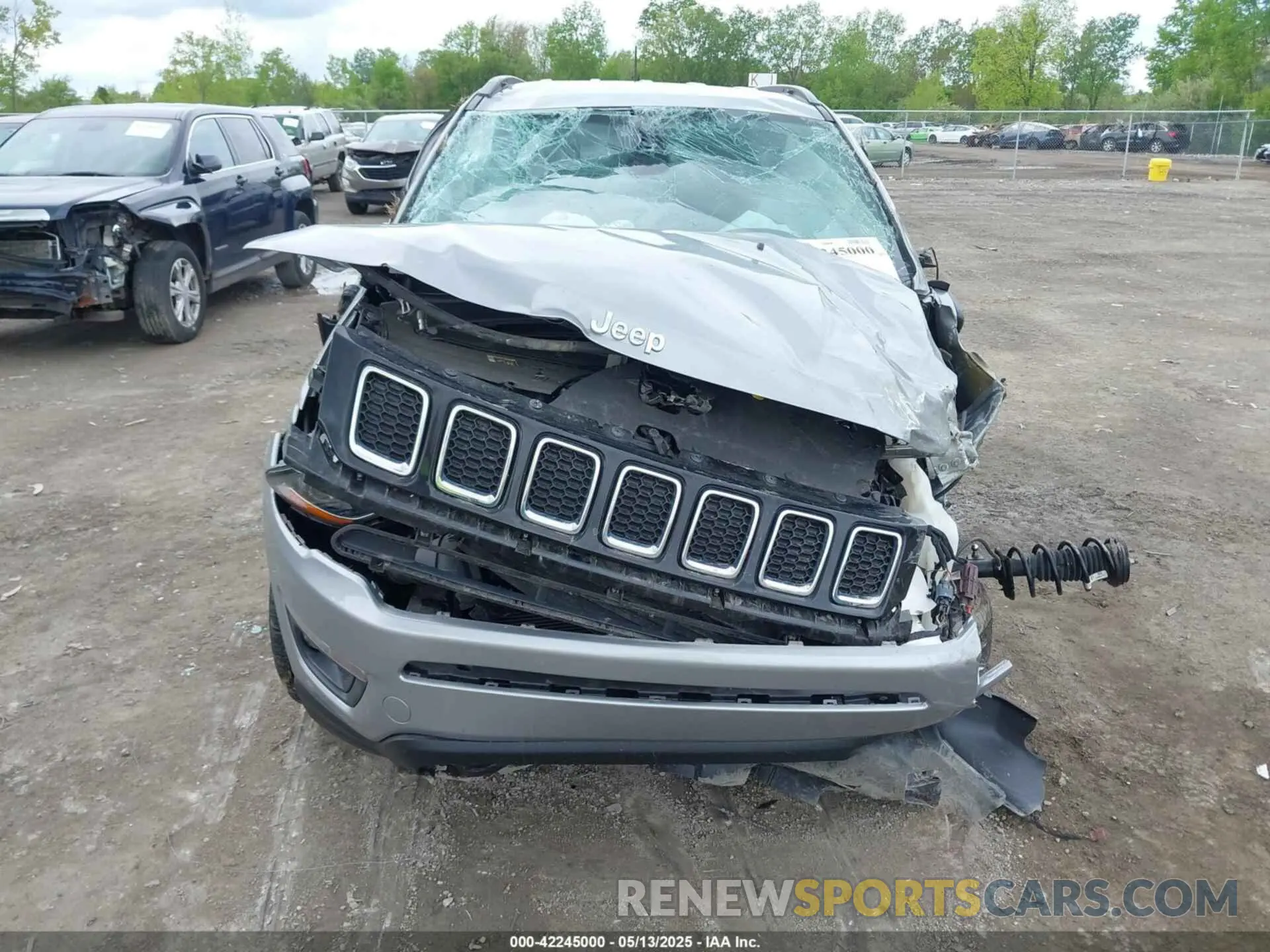 6 fotografías del automóvil dañado 3C4NJDBB9LT252474 JEEP COMPASS 2020