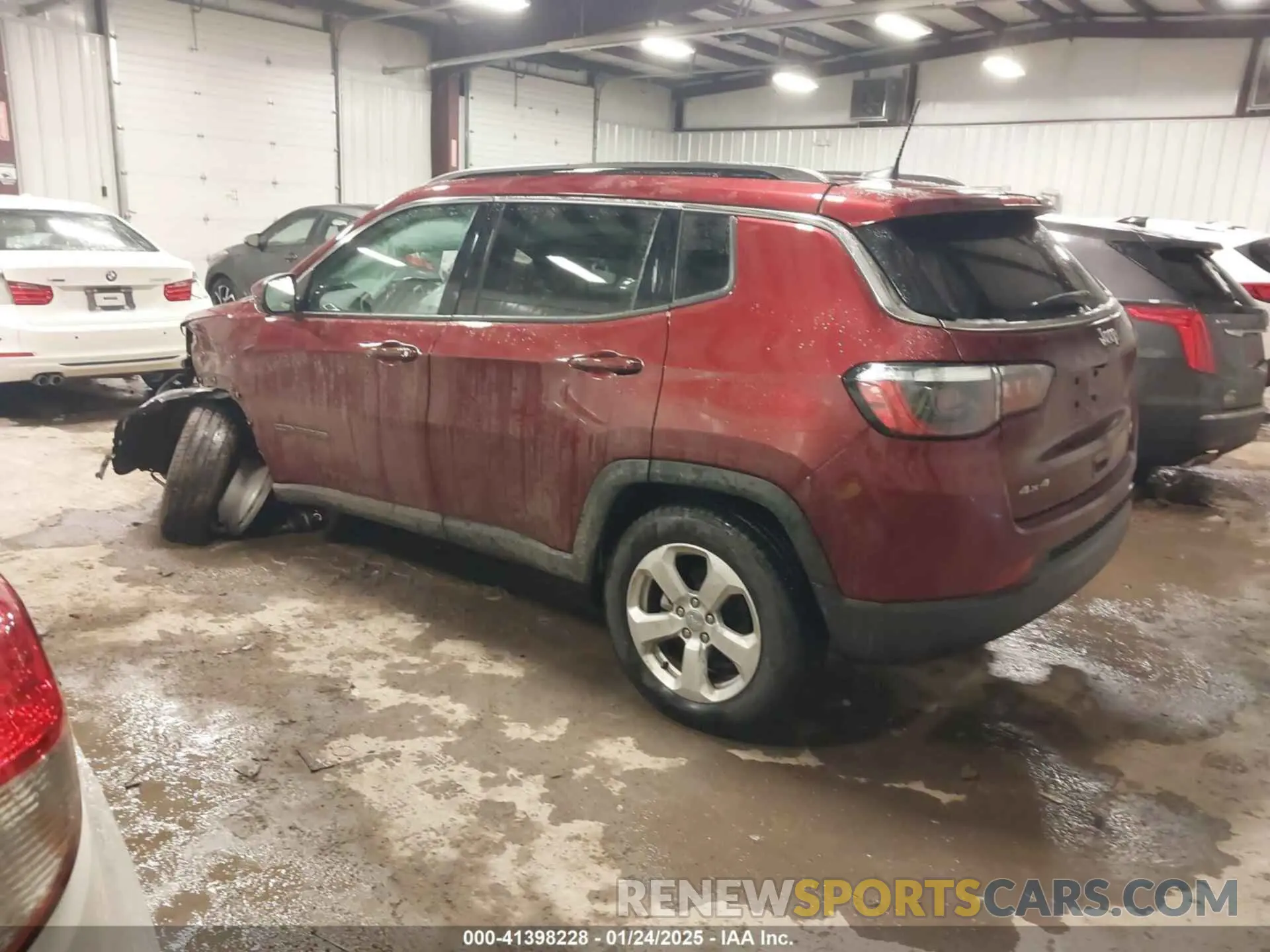 3 fotografías del automóvil dañado 3C4NJDBB9LT255911 JEEP COMPASS 2020