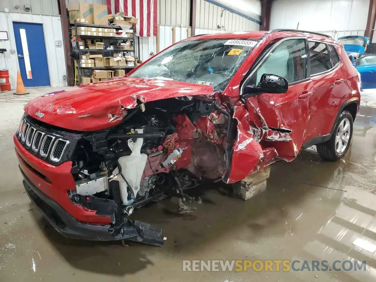 1 fotografías del automóvil dañado 3C4NJDBBXLT150326 JEEP COMPASS 2020