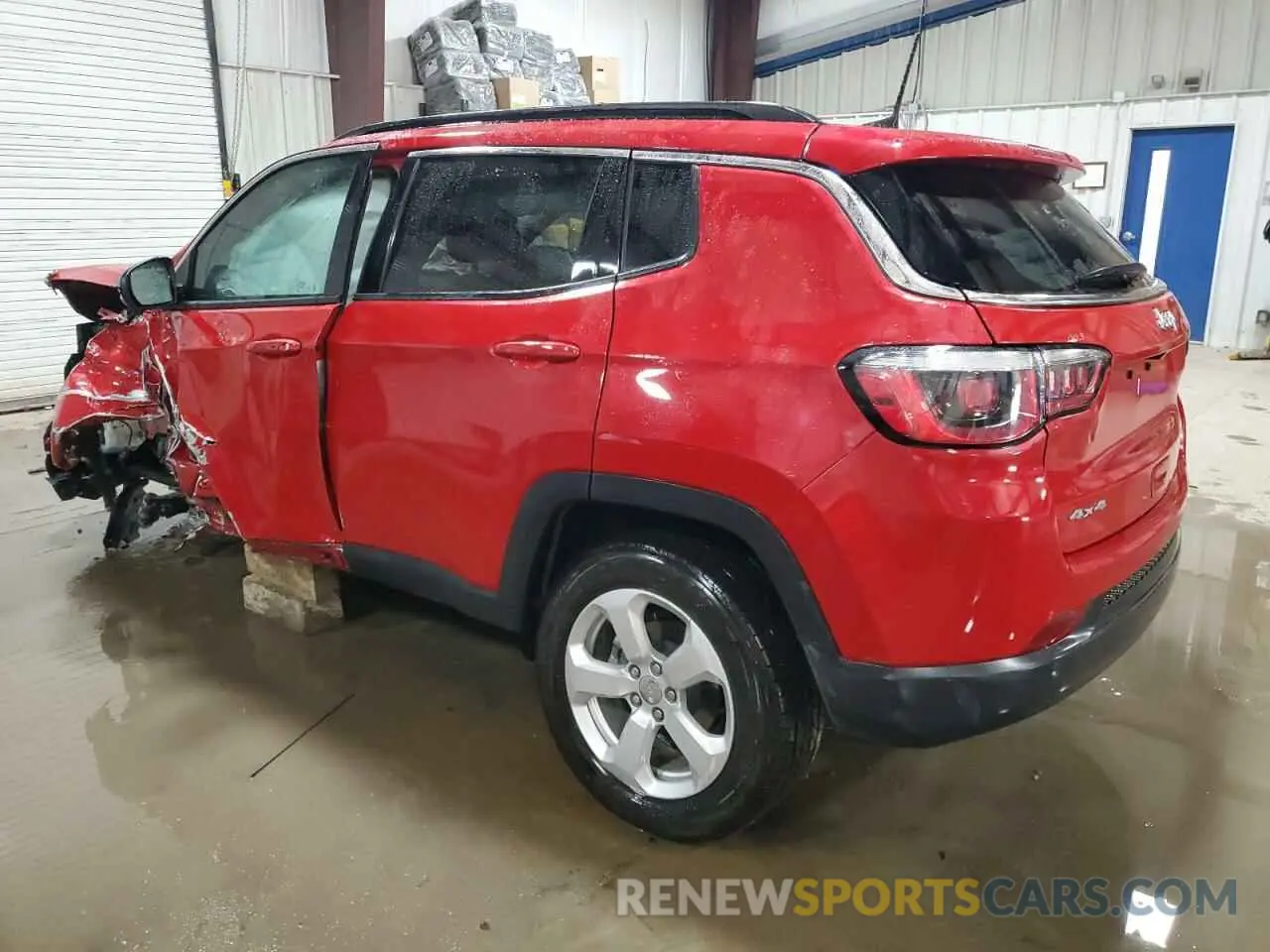 2 fotografías del automóvil dañado 3C4NJDBBXLT150326 JEEP COMPASS 2020