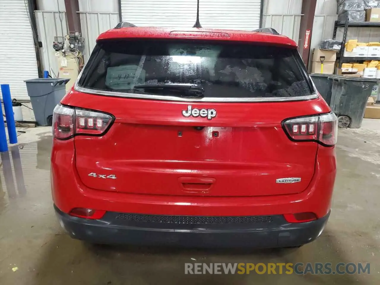 6 fotografías del automóvil dañado 3C4NJDBBXLT150326 JEEP COMPASS 2020