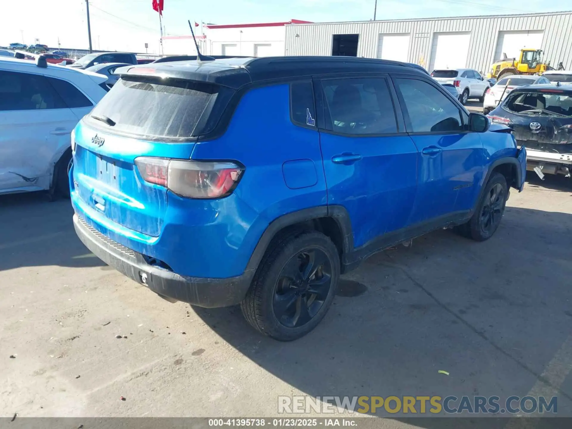 4 fotografías del automóvil dañado 3C4NJDBBXLT205244 JEEP COMPASS 2020