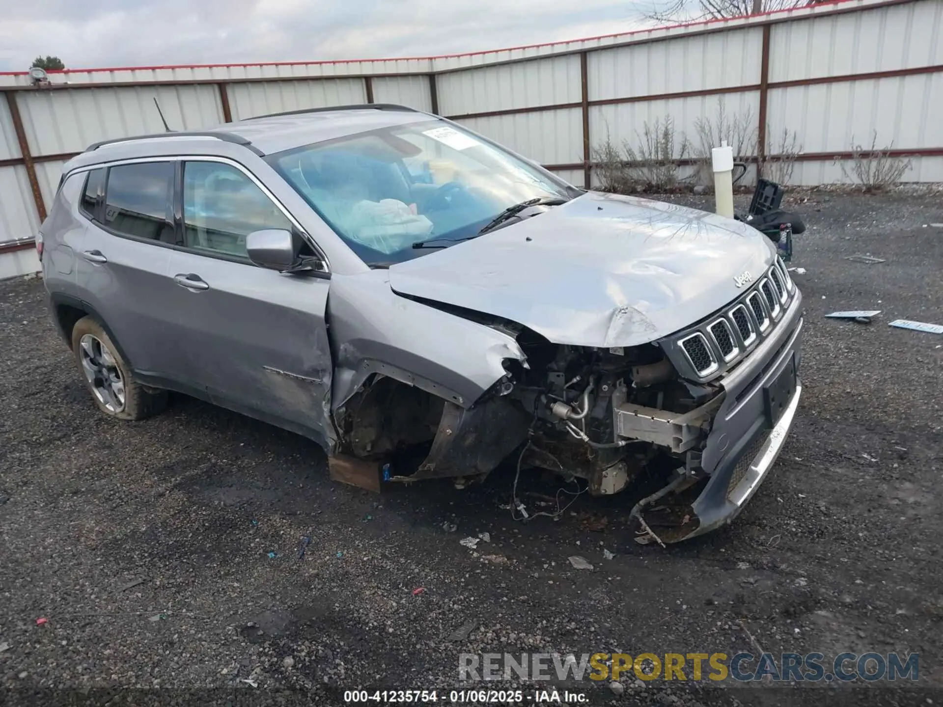 1 fotografías del automóvil dañado 3C4NJDCB0LT127507 JEEP COMPASS 2020