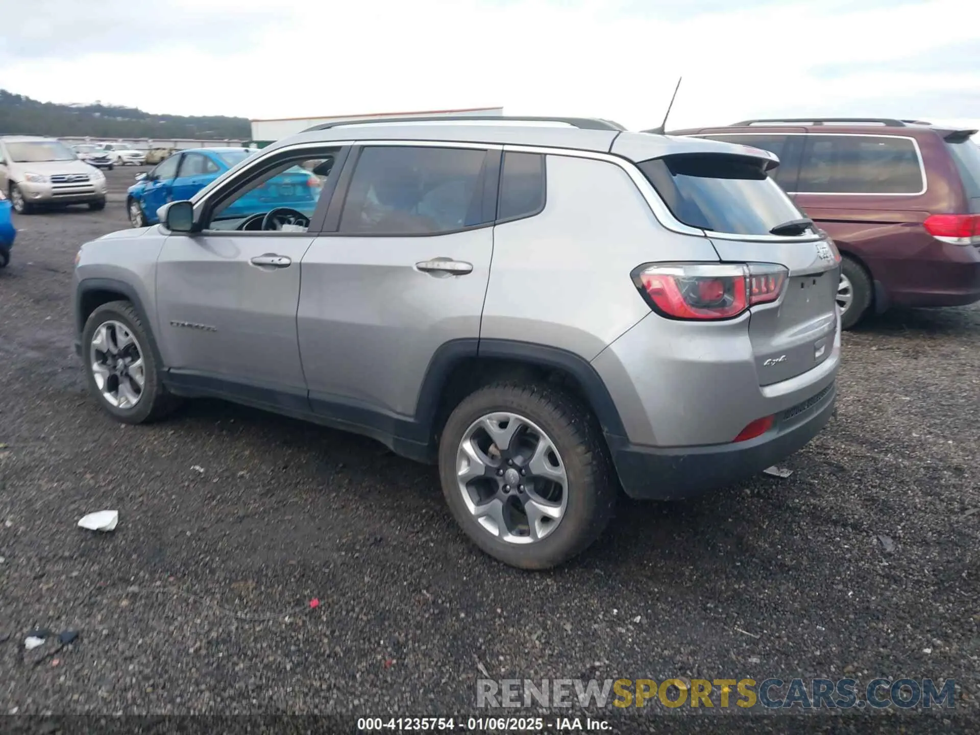 3 fotografías del automóvil dañado 3C4NJDCB0LT127507 JEEP COMPASS 2020