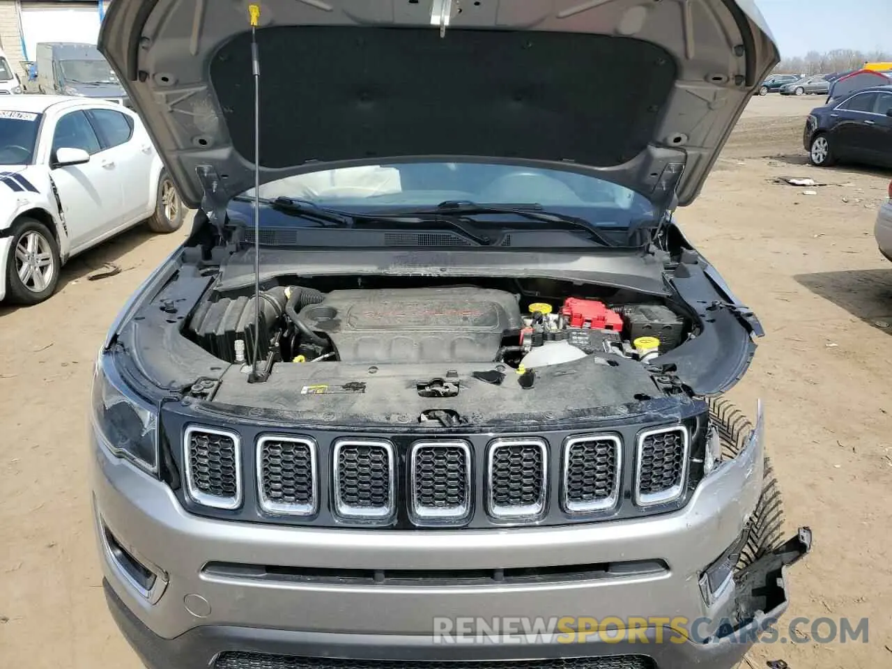 11 fotografías del automóvil dañado 3C4NJDCB0LT128186 JEEP COMPASS 2020