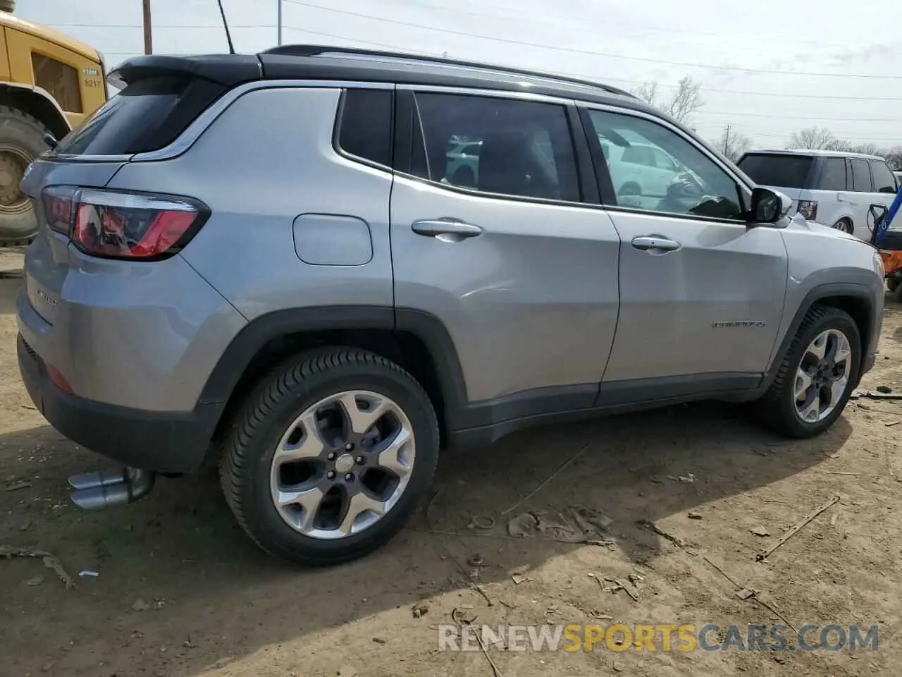 3 fotografías del automóvil dañado 3C4NJDCB0LT128186 JEEP COMPASS 2020