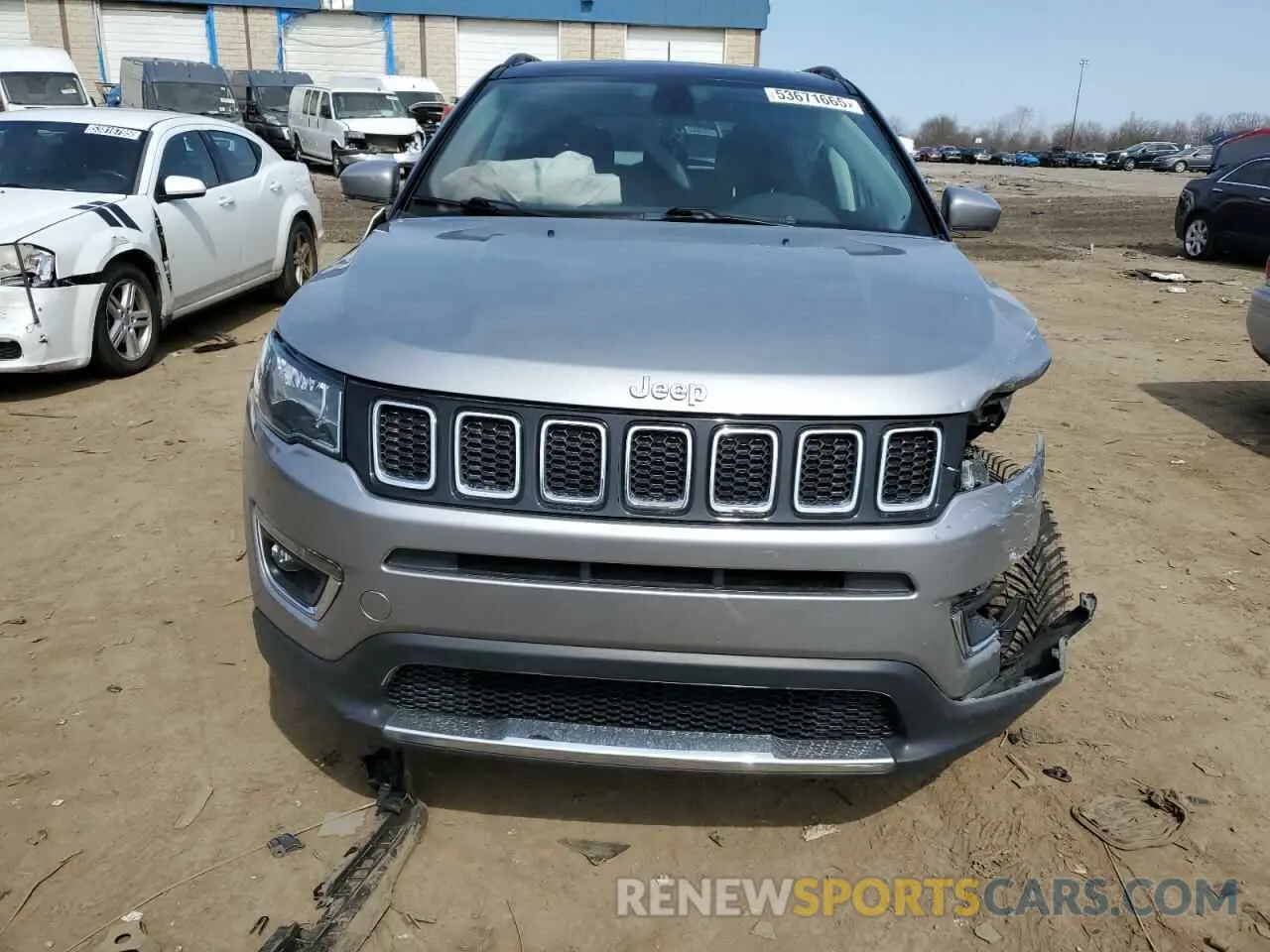 5 fotografías del automóvil dañado 3C4NJDCB0LT128186 JEEP COMPASS 2020