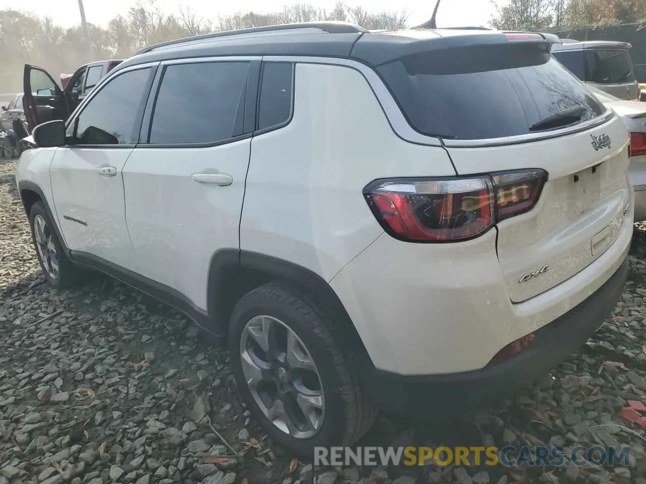 2 fotografías del automóvil dañado 3C4NJDCB0LT195905 JEEP COMPASS 2020