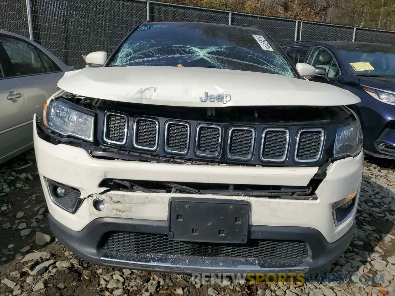 5 fotografías del automóvil dañado 3C4NJDCB0LT195905 JEEP COMPASS 2020