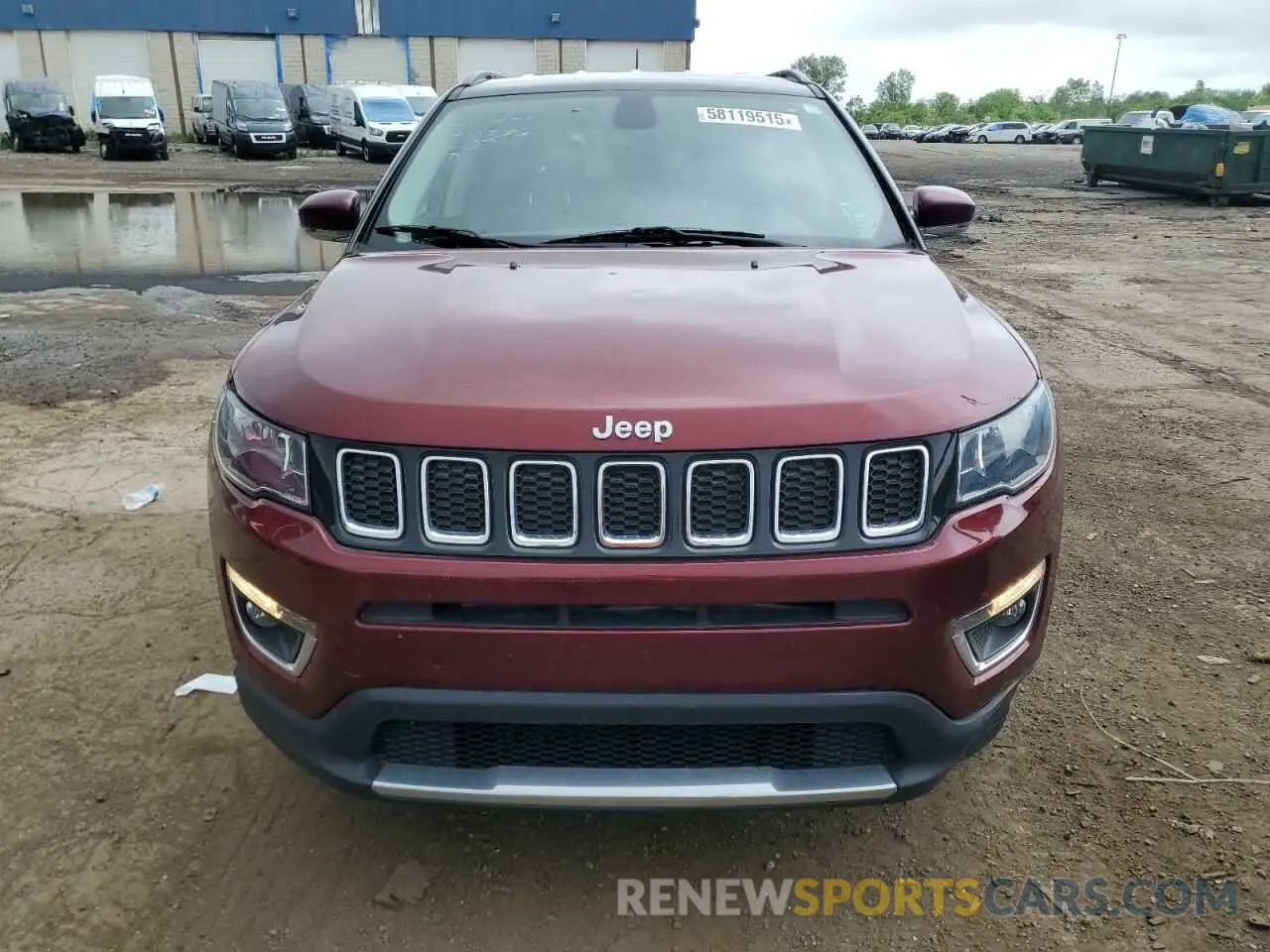 5 fotografías del automóvil dañado 3C4NJDCB0LT233813 JEEP COMPASS 2020