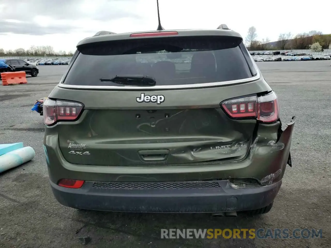 6 fotografías del automóvil dañado 3C4NJDCB1LT111686 JEEP COMPASS 2020
