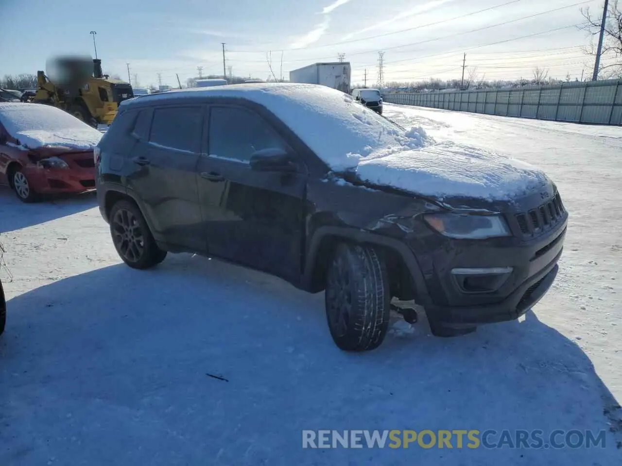 4 fotografías del automóvil dañado 3C4NJDCB1LT119268 JEEP COMPASS 2020