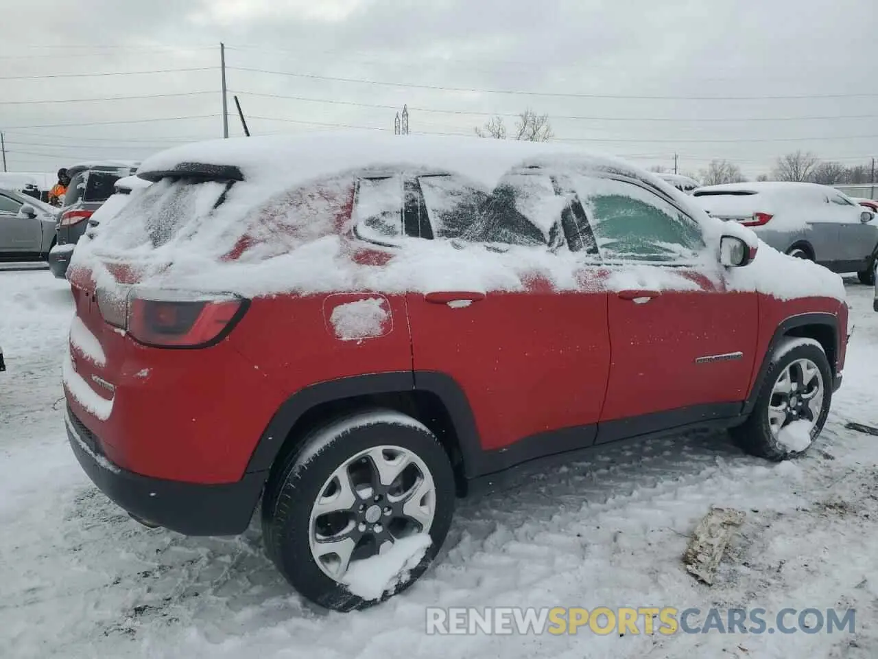 3 fotografías del automóvil dañado 3C4NJDCB1LT138936 JEEP COMPASS 2020