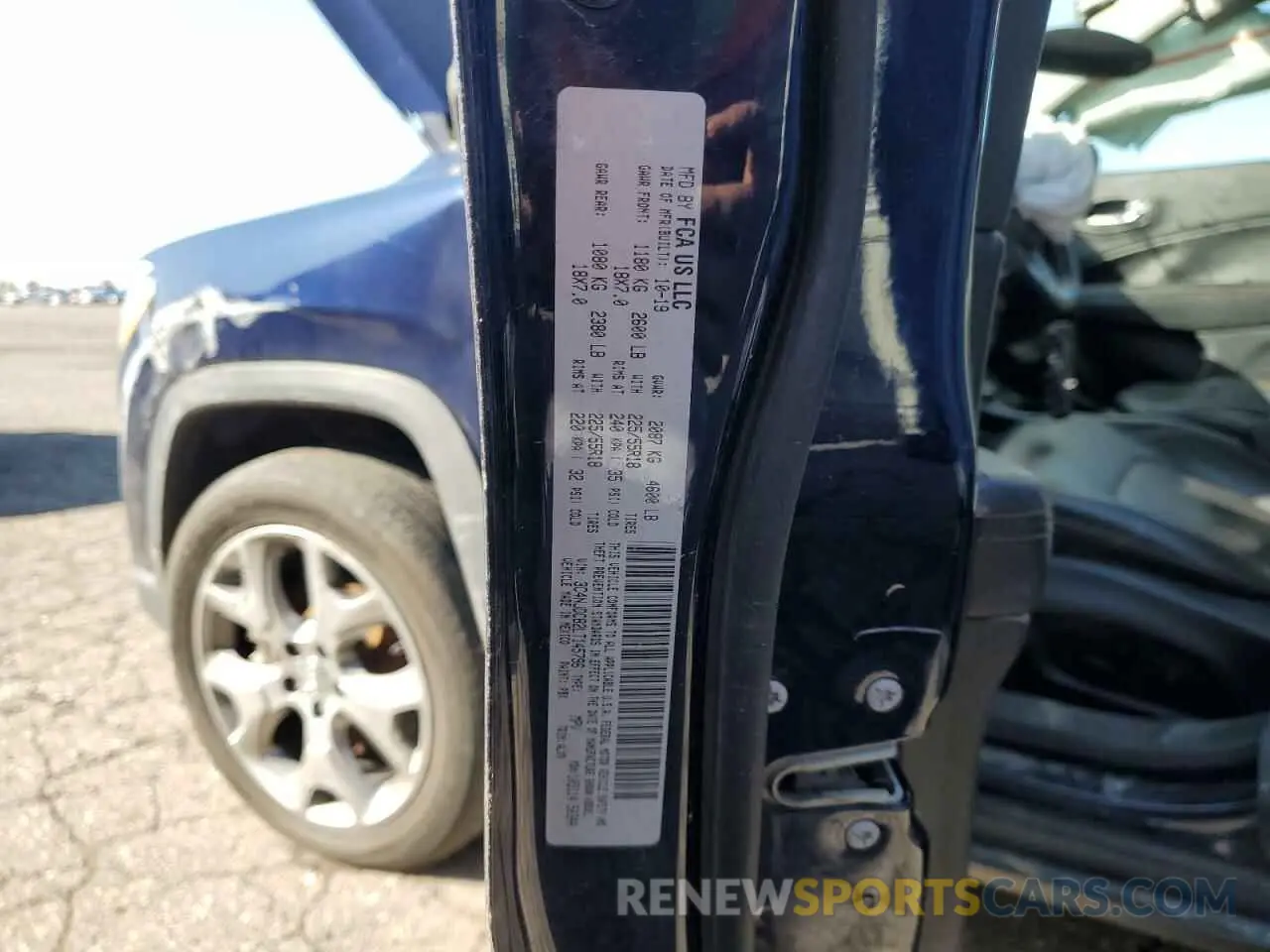 13 fotografías del automóvil dañado 3C4NJDCB2LT145796 JEEP COMPASS 2020