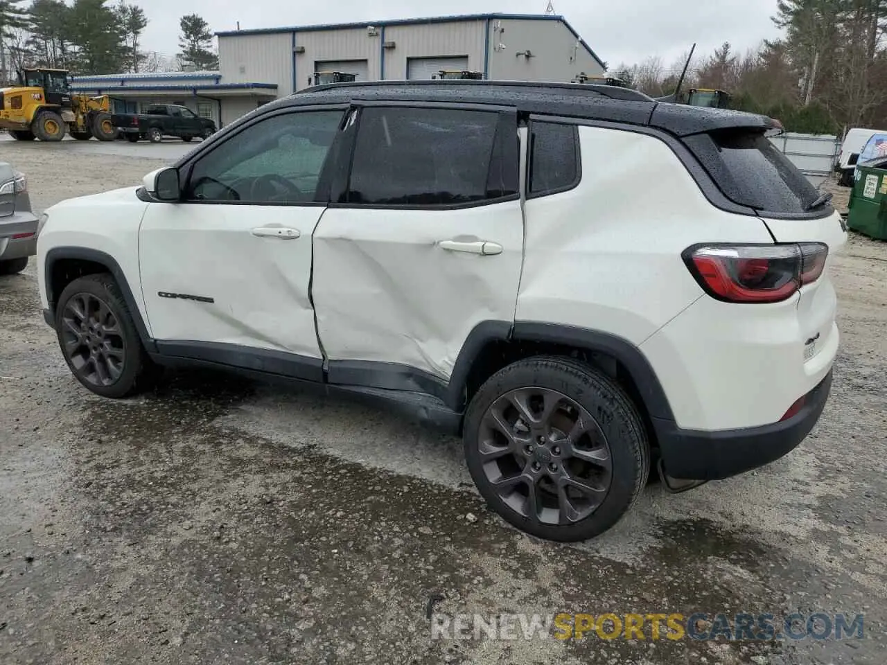 2 fotografías del automóvil dañado 3C4NJDCB2LT173758 JEEP COMPASS 2020