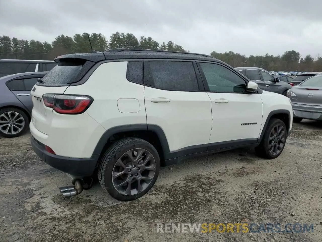 3 fotografías del automóvil dañado 3C4NJDCB2LT173758 JEEP COMPASS 2020