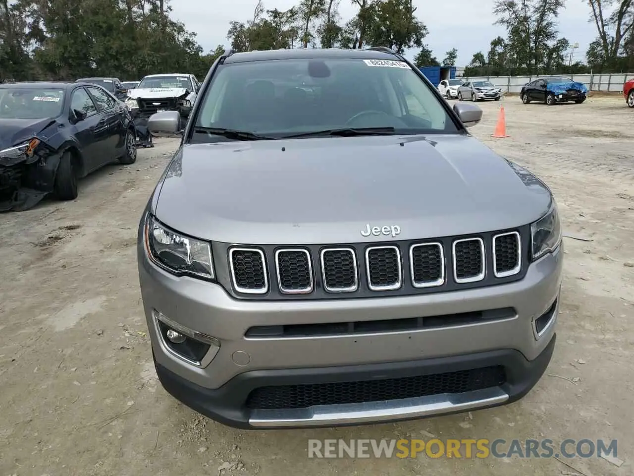 5 fotografías del automóvil dañado 3C4NJDCB3LT128070 JEEP COMPASS 2020