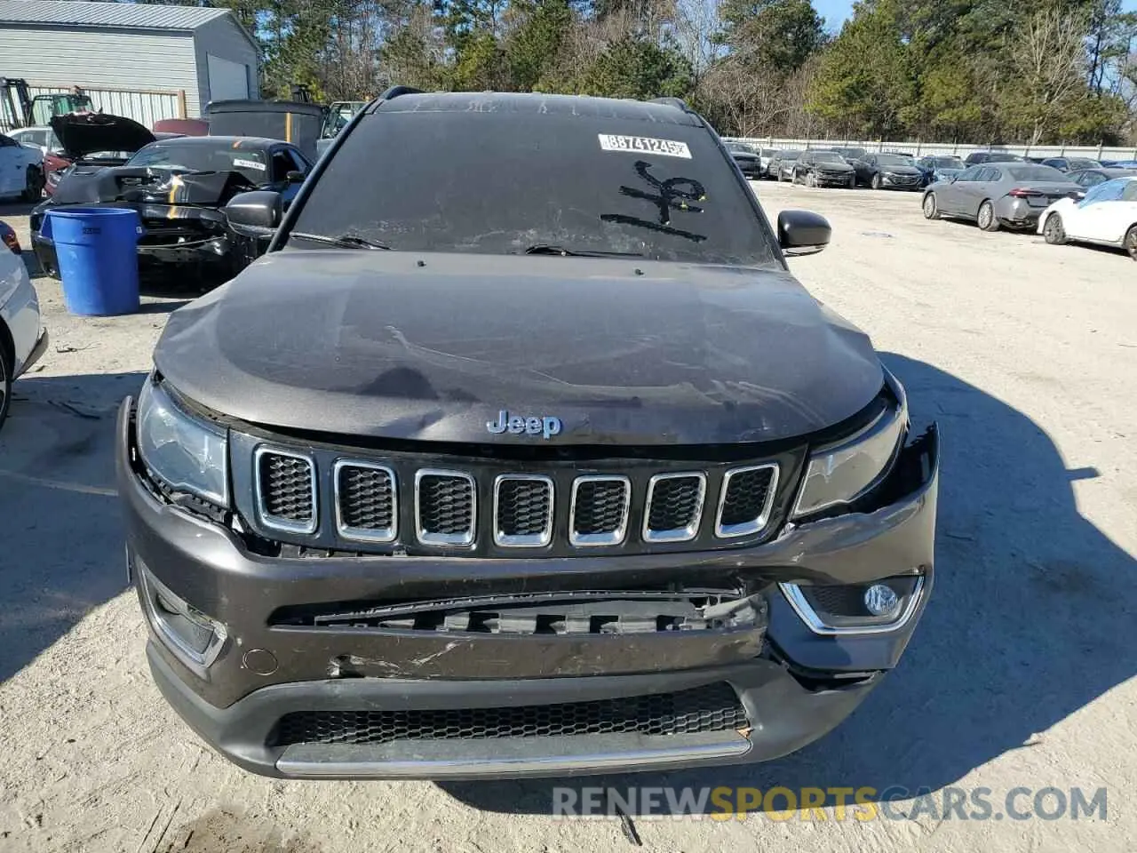 5 fotografías del automóvil dañado 3C4NJDCB3LT133060 JEEP COMPASS 2020